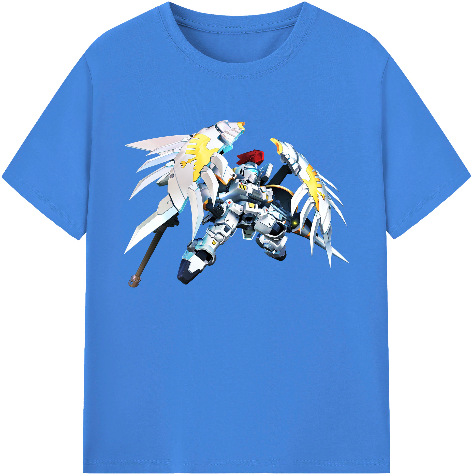 （画像用） 機動戦士ガンダム Mobile Suit Gundam 綿100％ メンズ半袖Tシャツ｜肌触りやわらか＆通気性