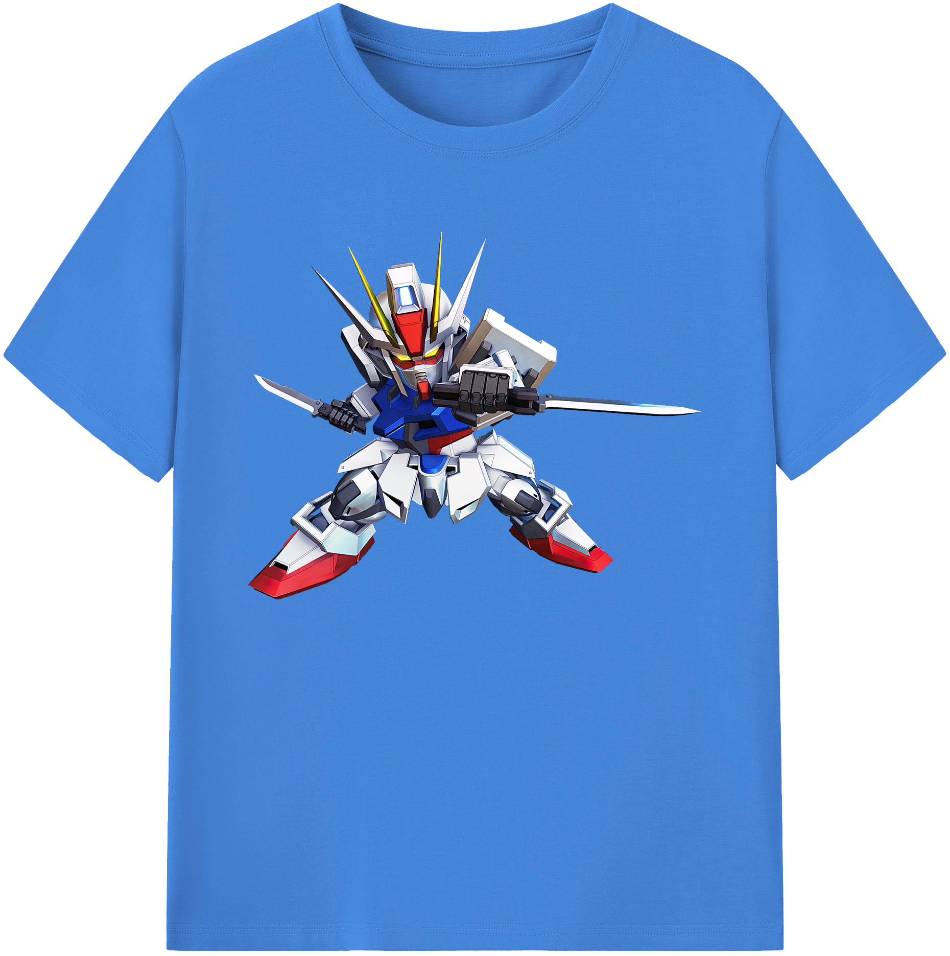 （画像用） 機動戦士ガンダム Mobile Suit Gundam 綿100％ メンズ半袖Tシャツ｜肌触りやわらか＆通気性