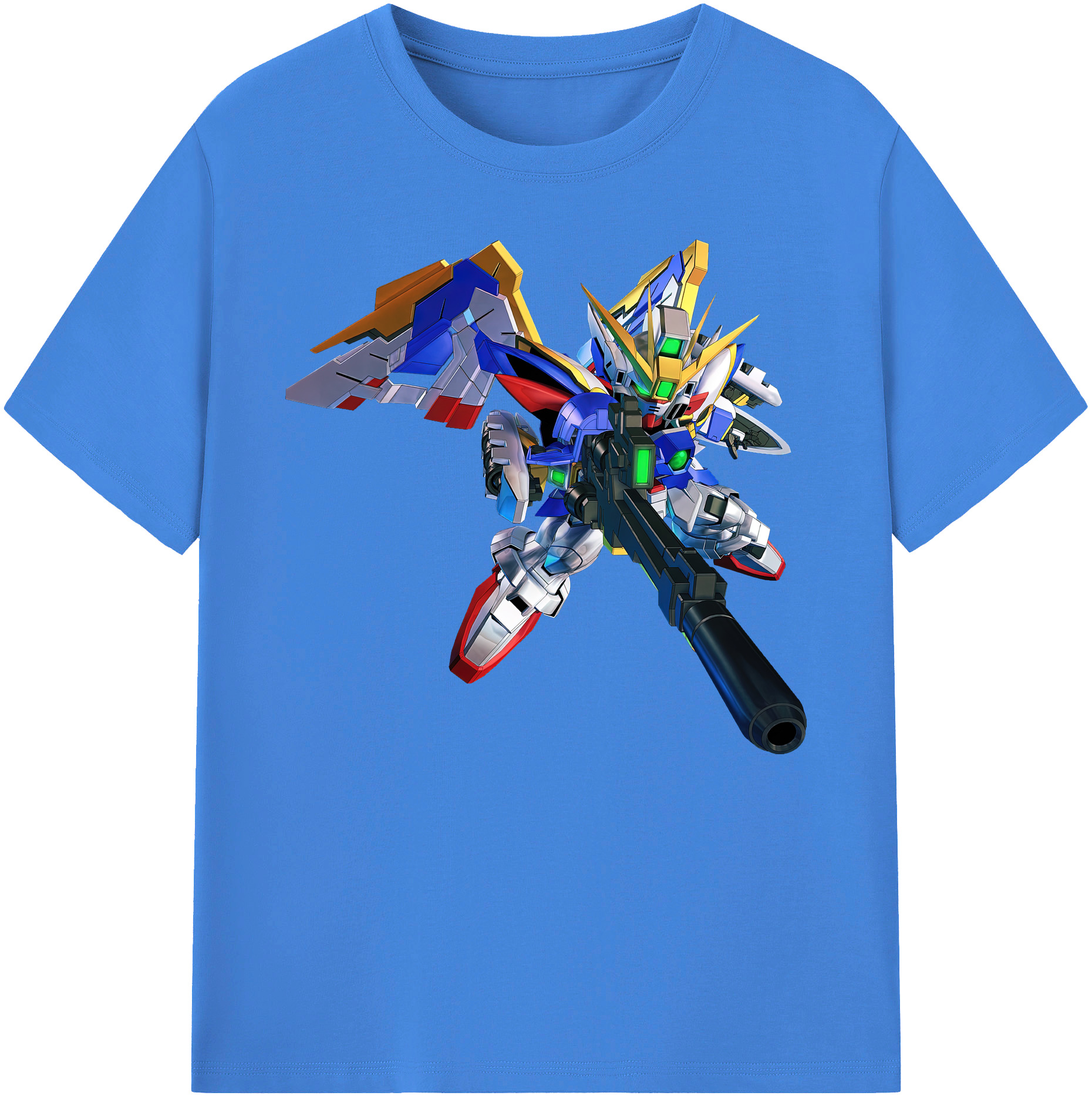（画像用） 機動戦士ガンダム Mobile Suit Gundam 綿100％ メンズ半袖Tシャツ｜肌触りやわらか＆通気性