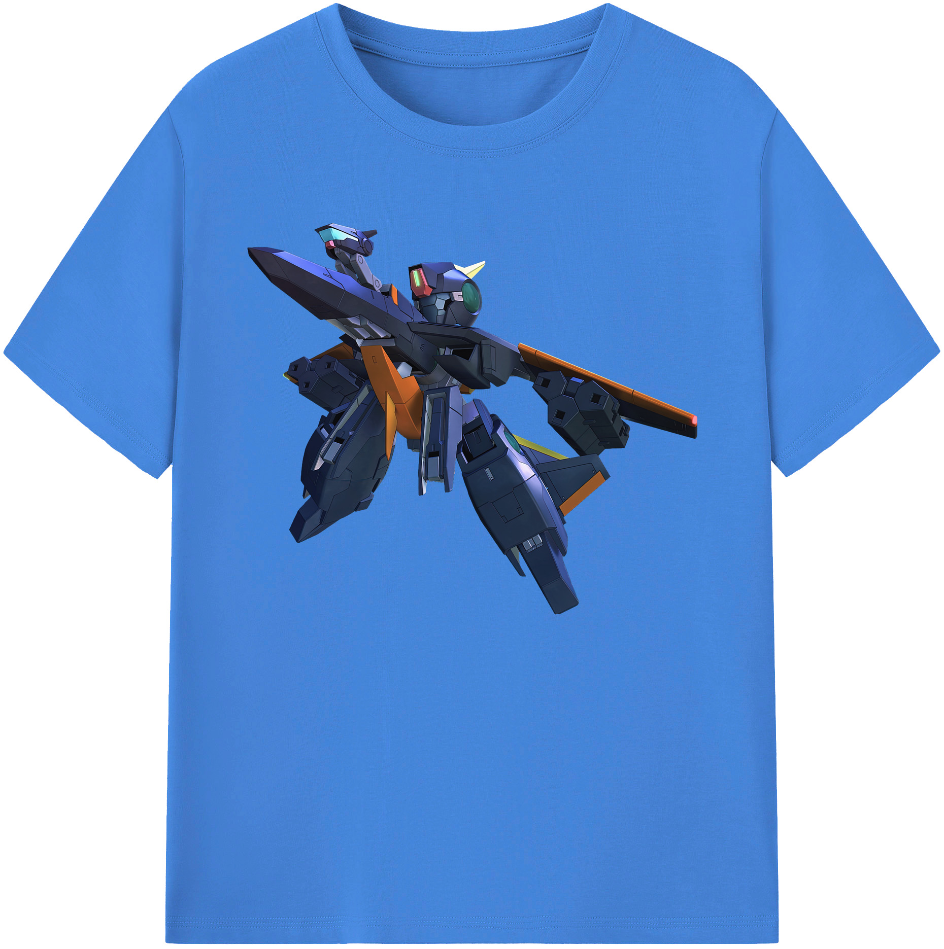 （画像用） 機動戦士ガンダム Mobile Suit Gundam 綿100％ メンズ半袖Tシャツ｜肌触りやわらか＆通気性