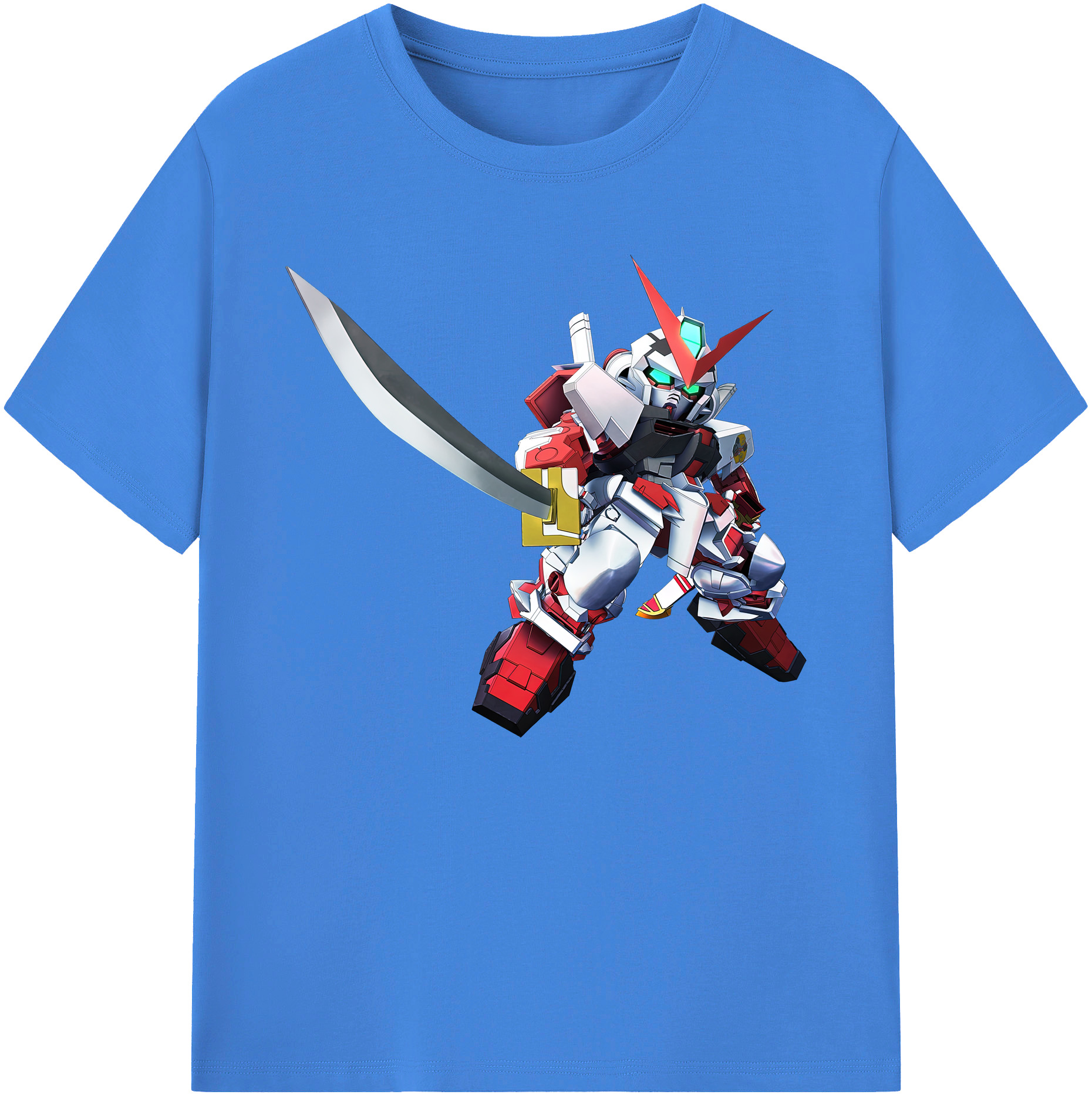 （画像用） 機動戦士ガンダム Mobile Suit Gundam 綿100％ メンズ半袖Tシャツ｜肌触りやわらか＆通気性