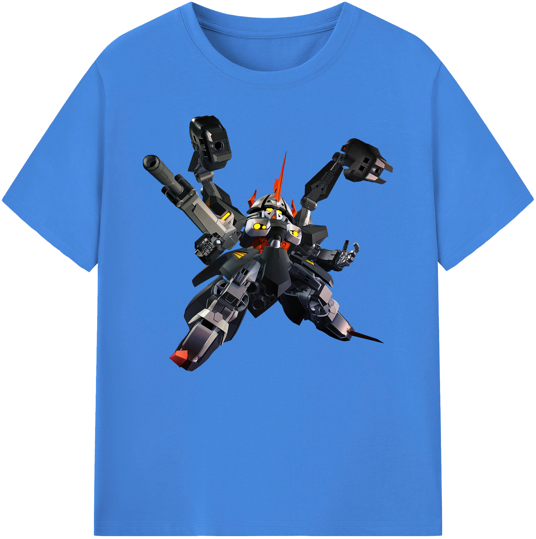 （画像用） 機動戦士ガンダム Mobile Suit Gundam 綿100％ メンズ半袖Tシャツ｜肌触りやわらか＆通気性