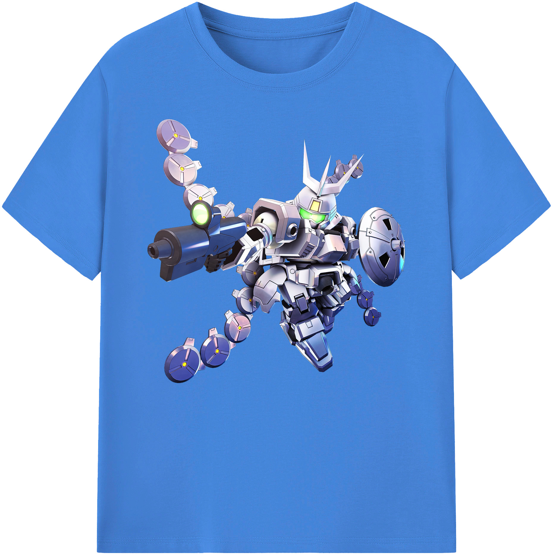 （画像用） 機動戦士ガンダム Mobile Suit Gundam 綿100％ メンズ半袖Tシャツ｜肌触りやわらか＆通気性