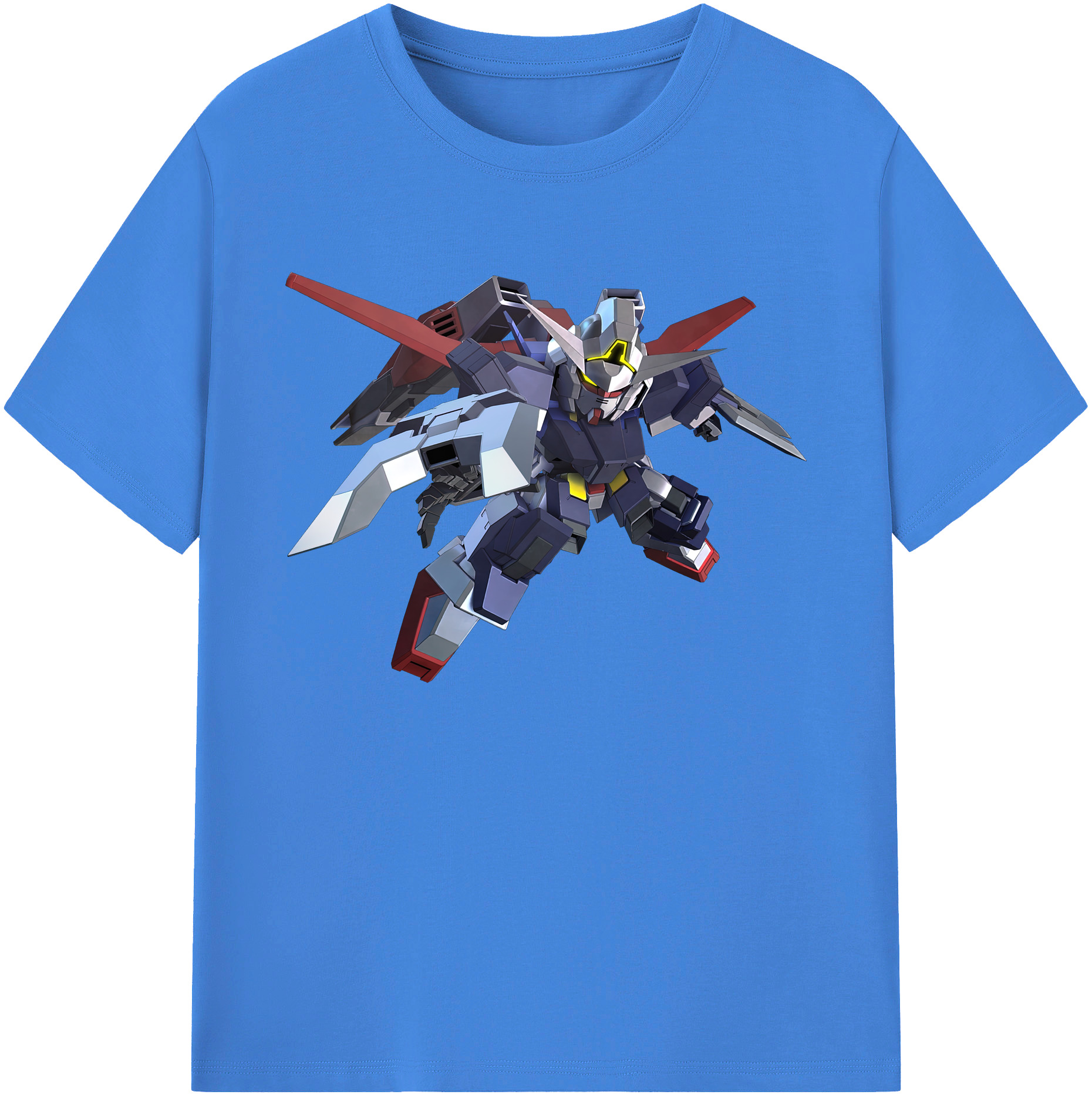 （画像用） 機動戦士ガンダム Mobile Suit Gundam 綿100％ メンズ半袖Tシャツ｜肌触りやわらか＆通気性