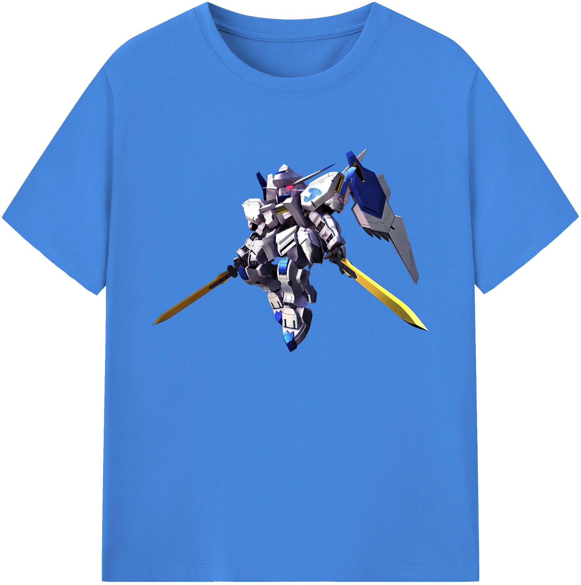 （画像用） 機動戦士ガンダム Mobile Suit Gundam 綿100％ メンズ半袖Tシャツ｜肌触りやわらか＆通気性
