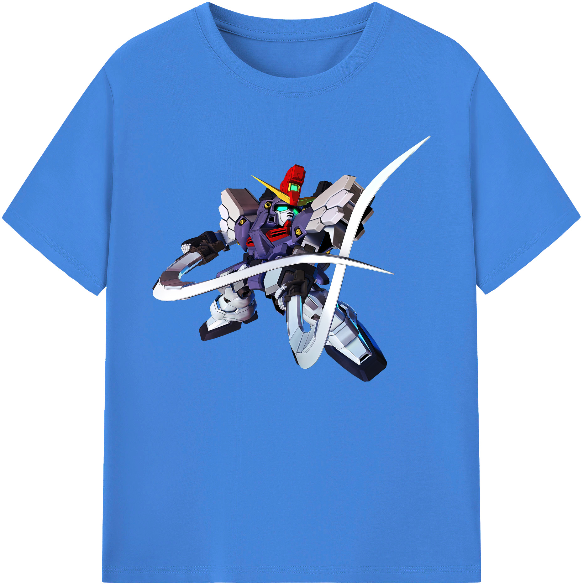 （画像用） 機動戦士ガンダム Mobile Suit Gundam 綿100％ メンズ半袖Tシャツ｜肌触りやわらか＆通気性