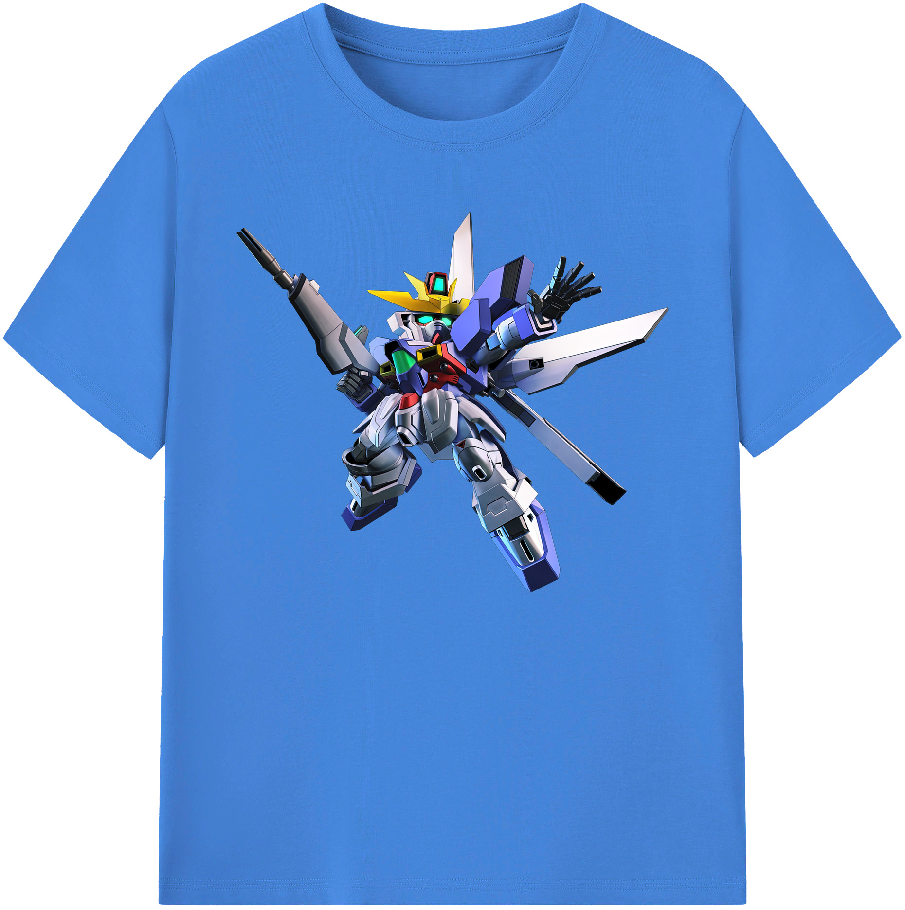 （画像用） 機動戦士ガンダム Mobile Suit Gundam 綿100％ メンズ半袖Tシャツ｜肌触りやわらか＆通気性