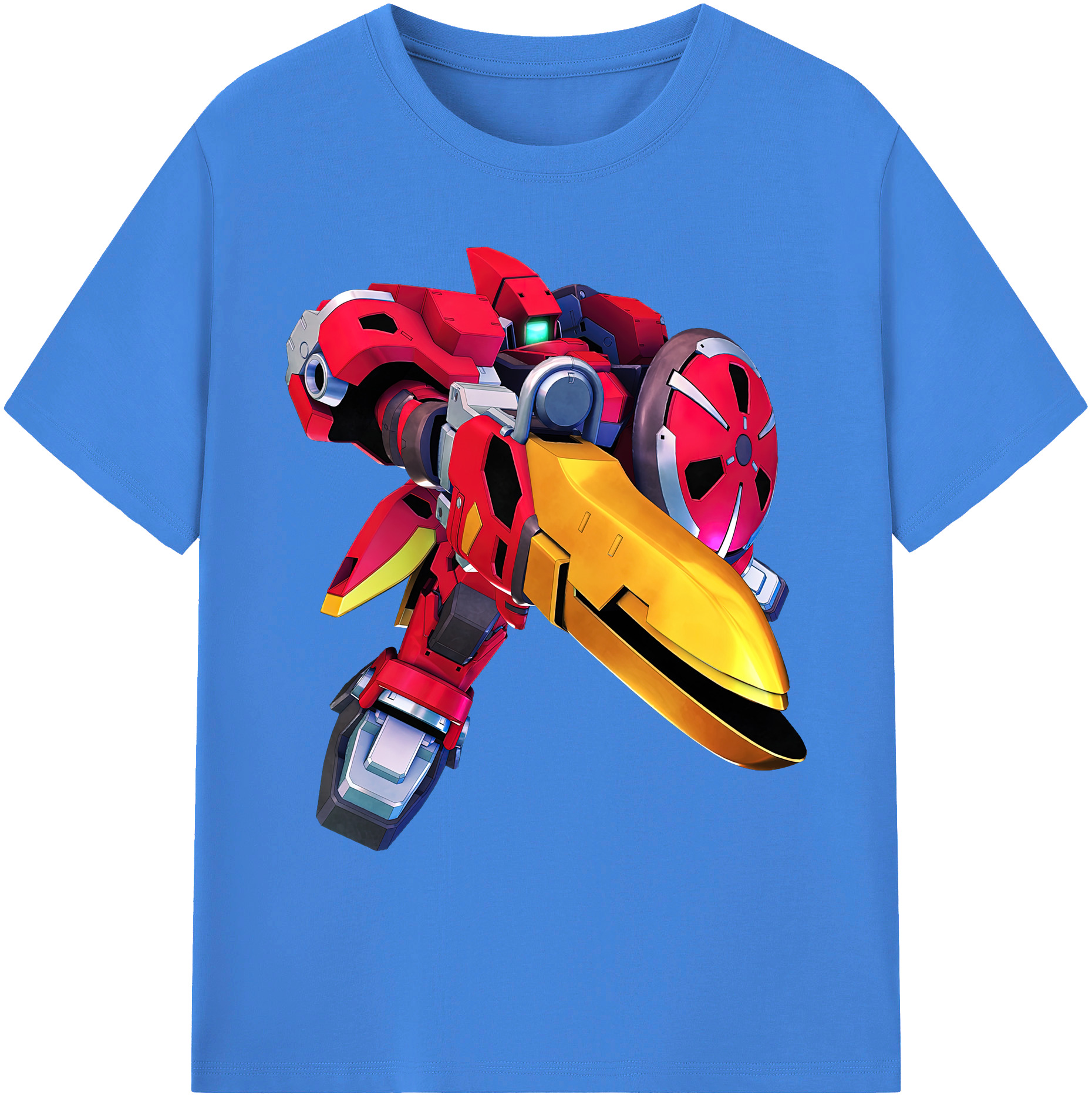 （画像用） 機動戦士ガンダム Mobile Suit Gundam 綿100％ メンズ半袖Tシャツ｜肌触りやわらか＆通気性