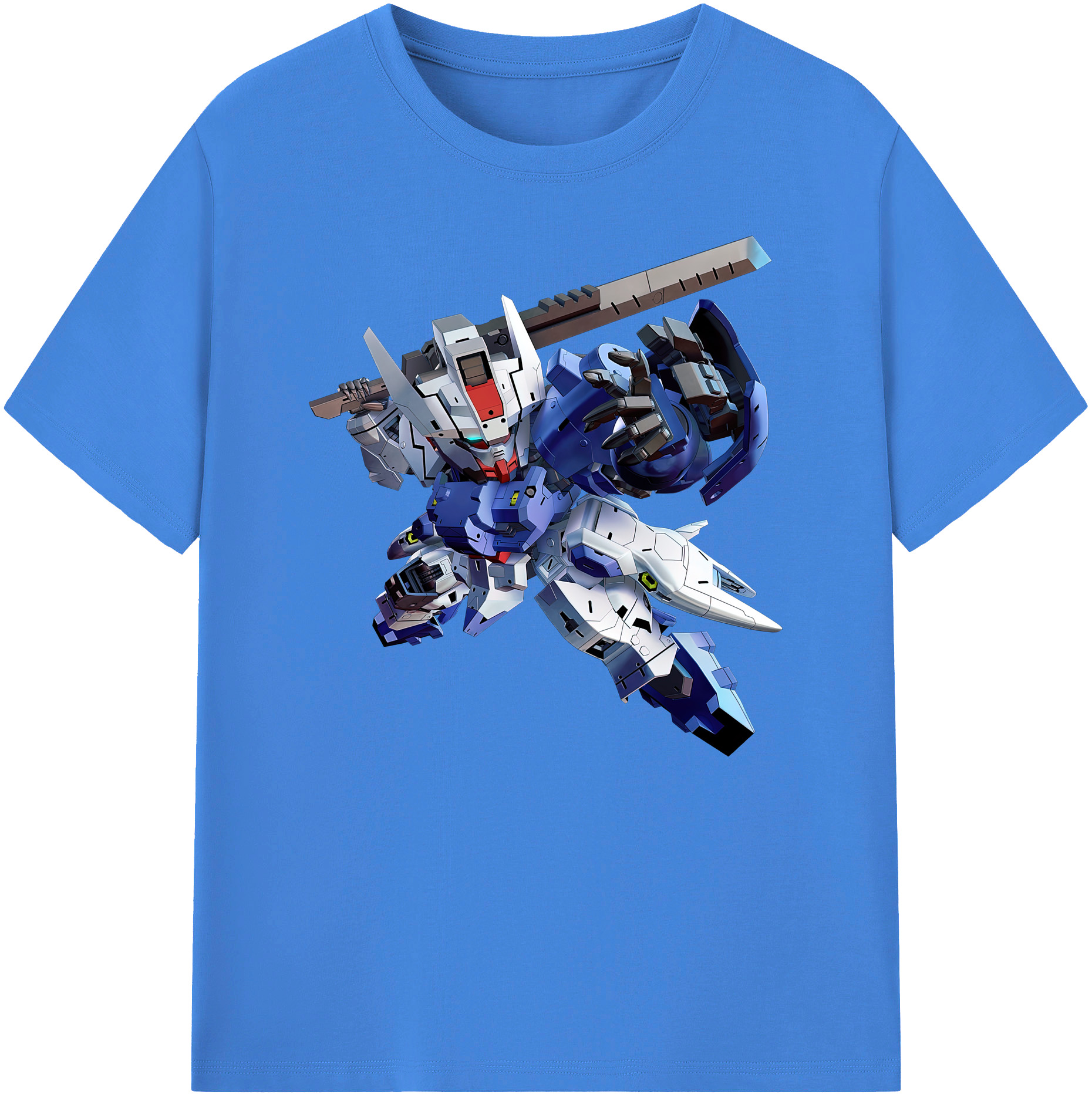 （画像用） 機動戦士ガンダム Mobile Suit Gundam 綿100％ メンズ半袖Tシャツ｜肌触りやわらか＆通気性