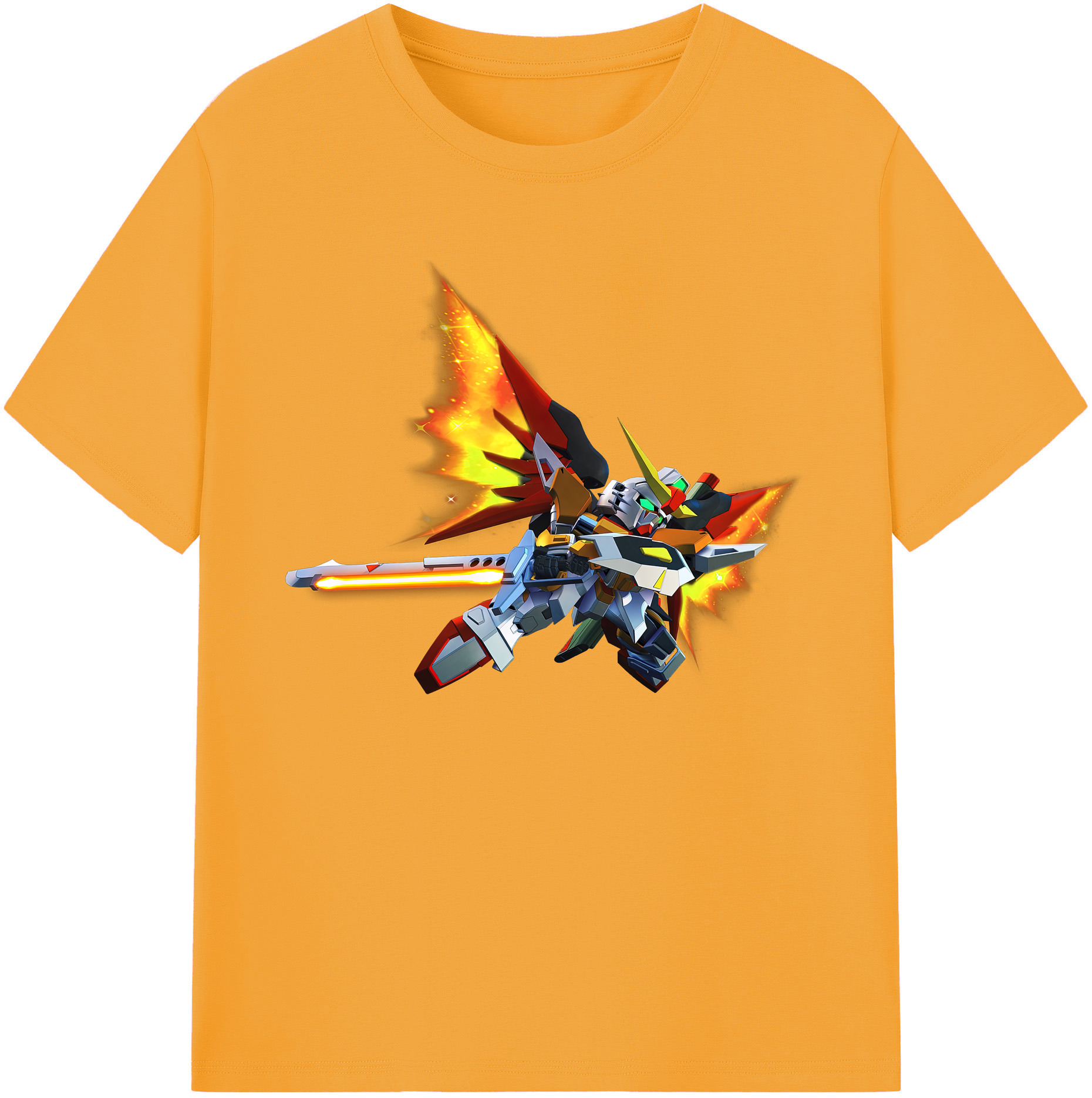 （画像用） 機動戦士ガンダム Mobile Suit Gundam 綿100％ メンズ半袖Tシャツ｜肌触りやわらか＆通気性