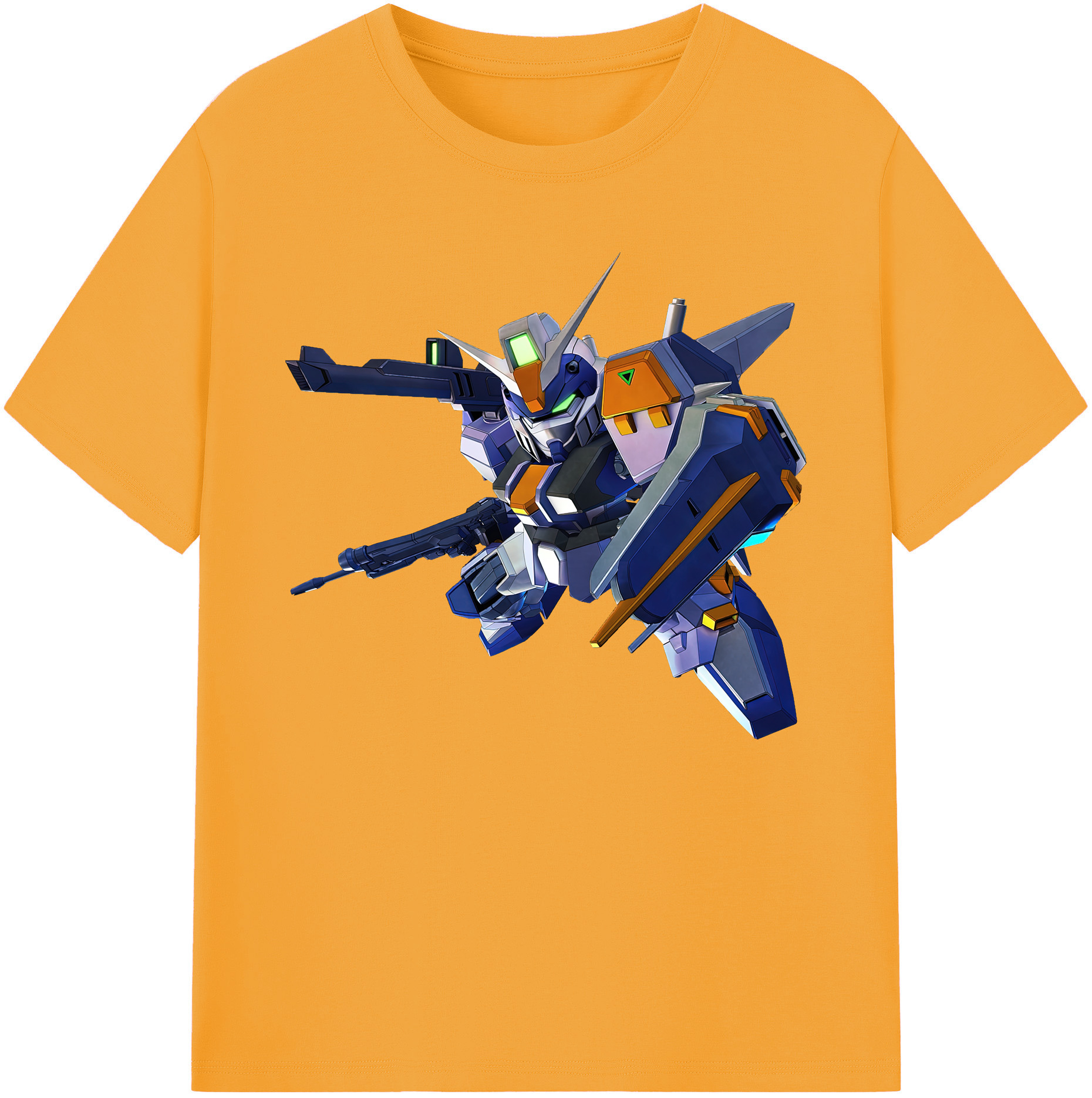 （画像用） 機動戦士ガンダム Mobile Suit Gundam 綿100％ メンズ半袖Tシャツ｜肌触りやわらか＆通気性