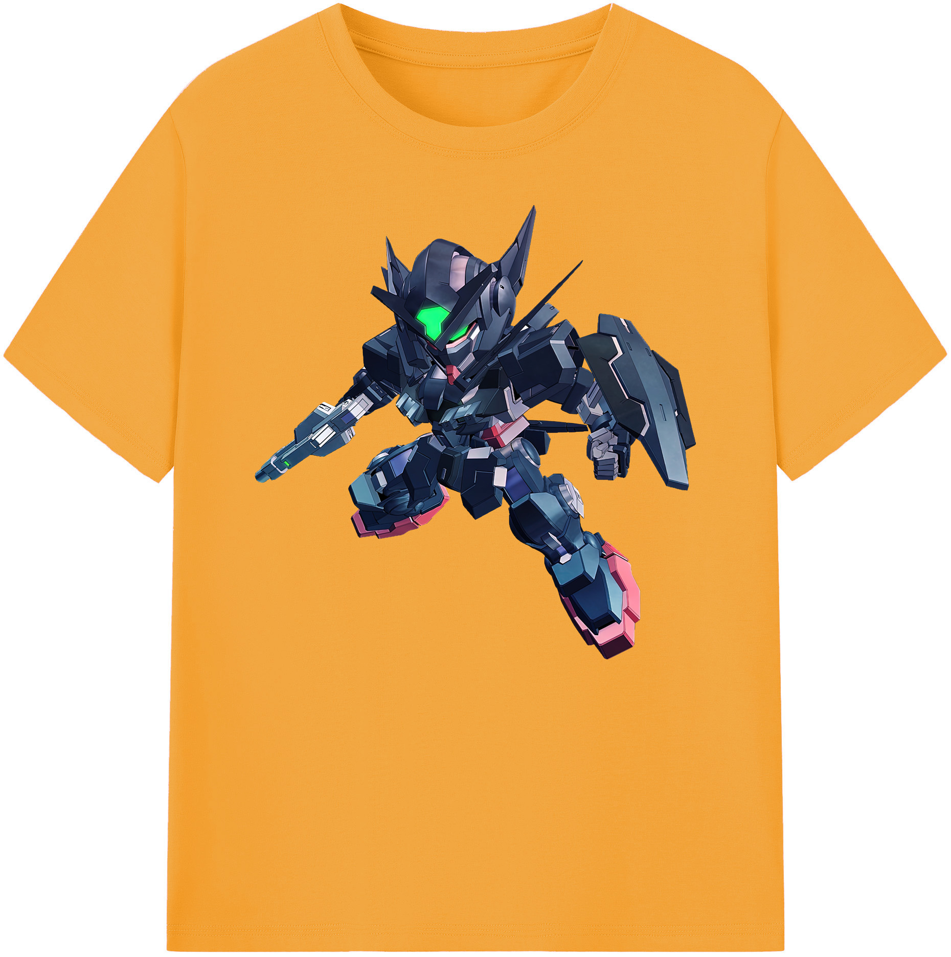 （画像用） 機動戦士ガンダム Mobile Suit Gundam 綿100％ メンズ半袖Tシャツ｜肌触りやわらか＆通気性