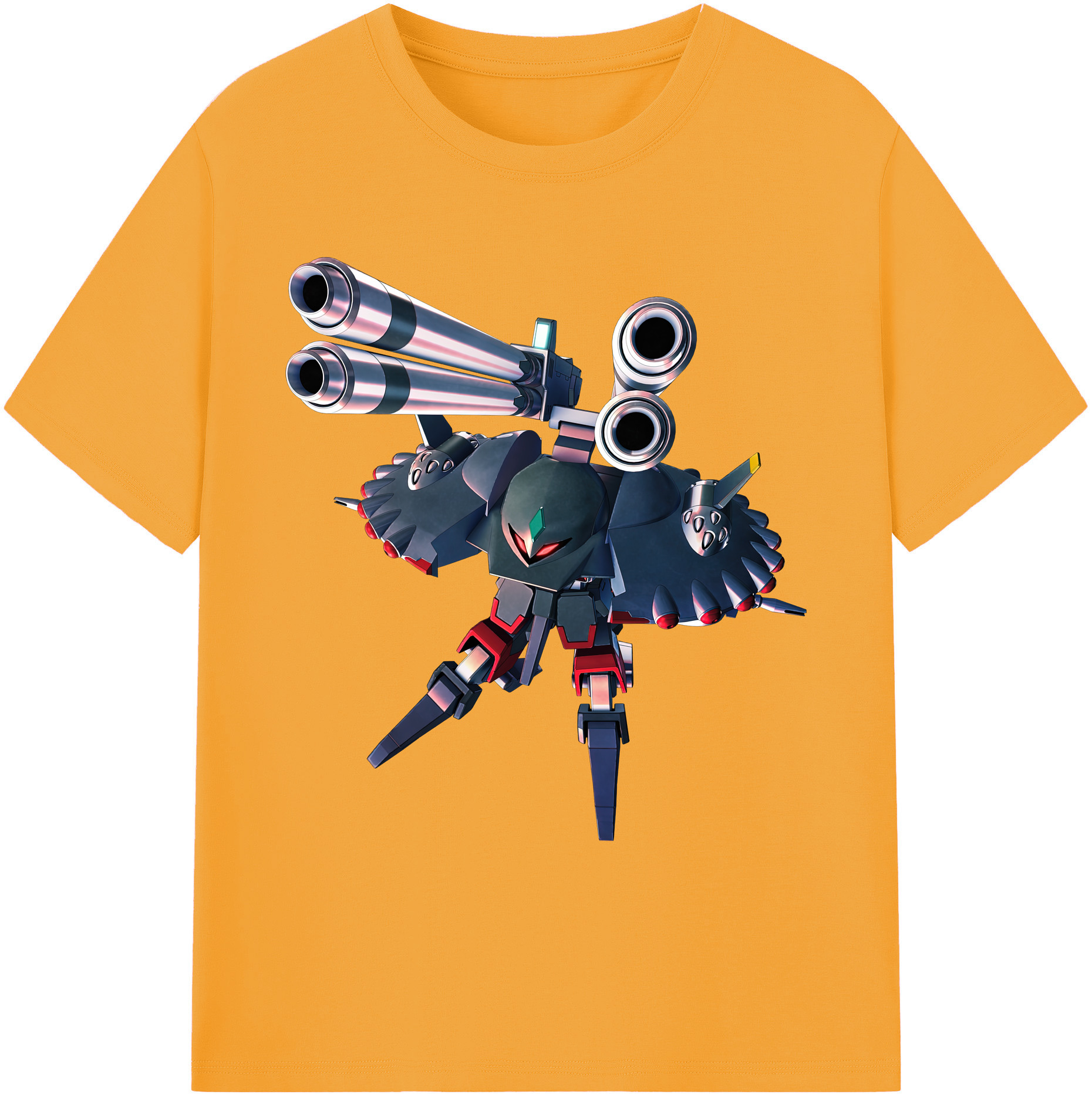 （画像用） 機動戦士ガンダム Mobile Suit Gundam 綿100％ メンズ半袖Tシャツ｜肌触りやわらか＆通気性
