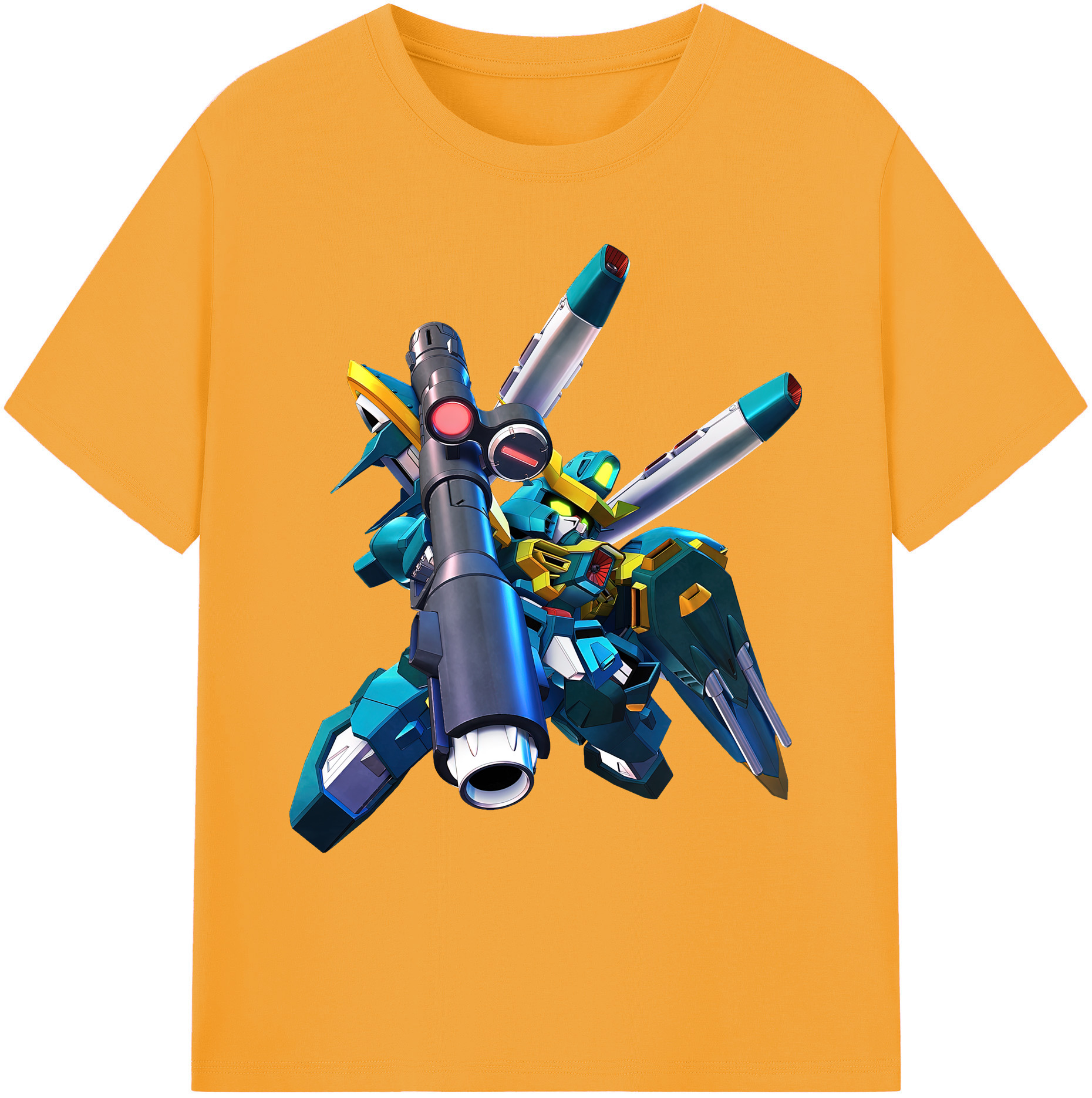 （画像用） 機動戦士ガンダム Mobile Suit Gundam 綿100％ メンズ半袖Tシャツ｜肌触りやわらか＆通気性