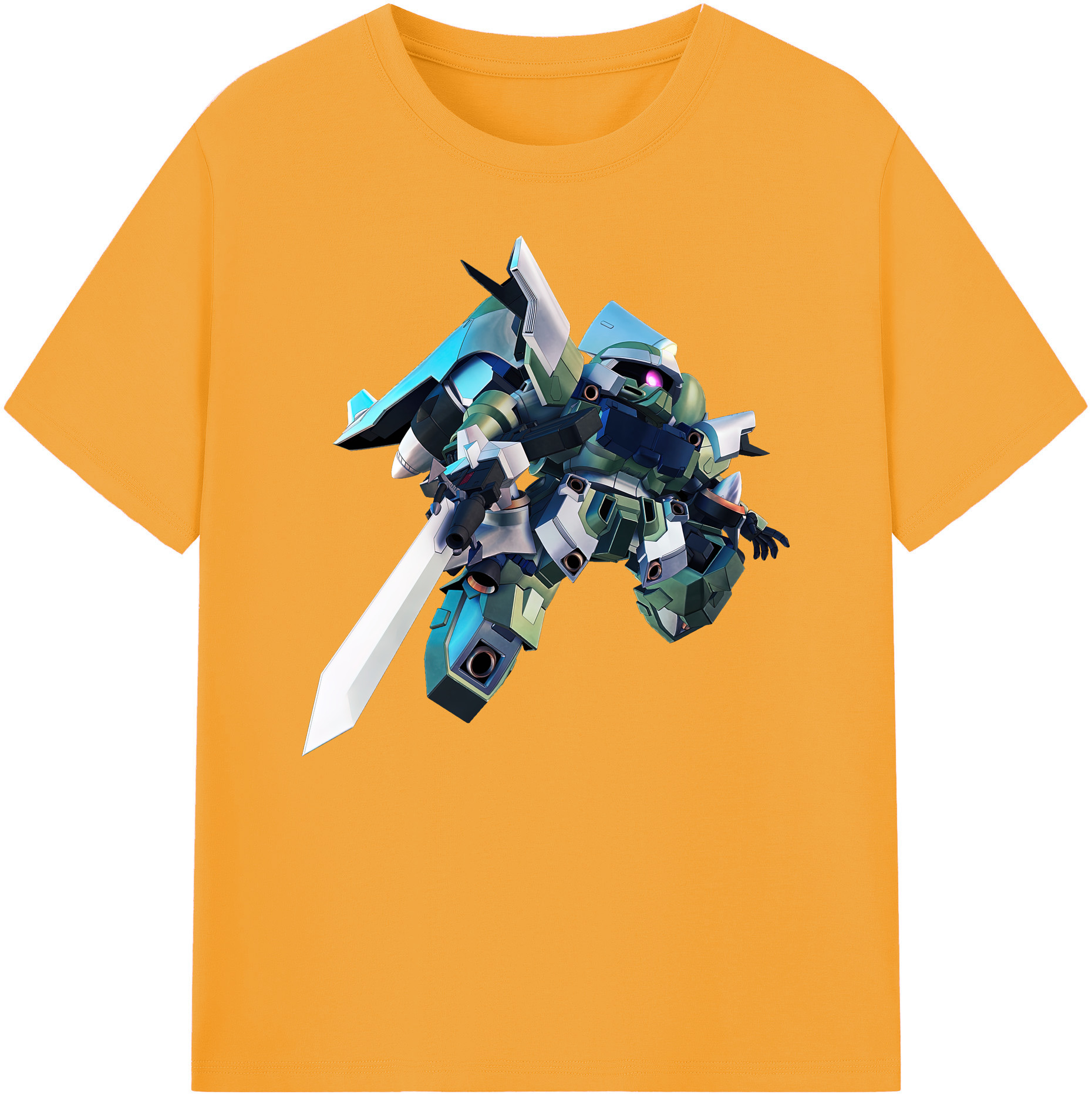 （画像用） 機動戦士ガンダム Mobile Suit Gundam 綿100％ メンズ半袖Tシャツ｜肌触りやわらか＆通気性