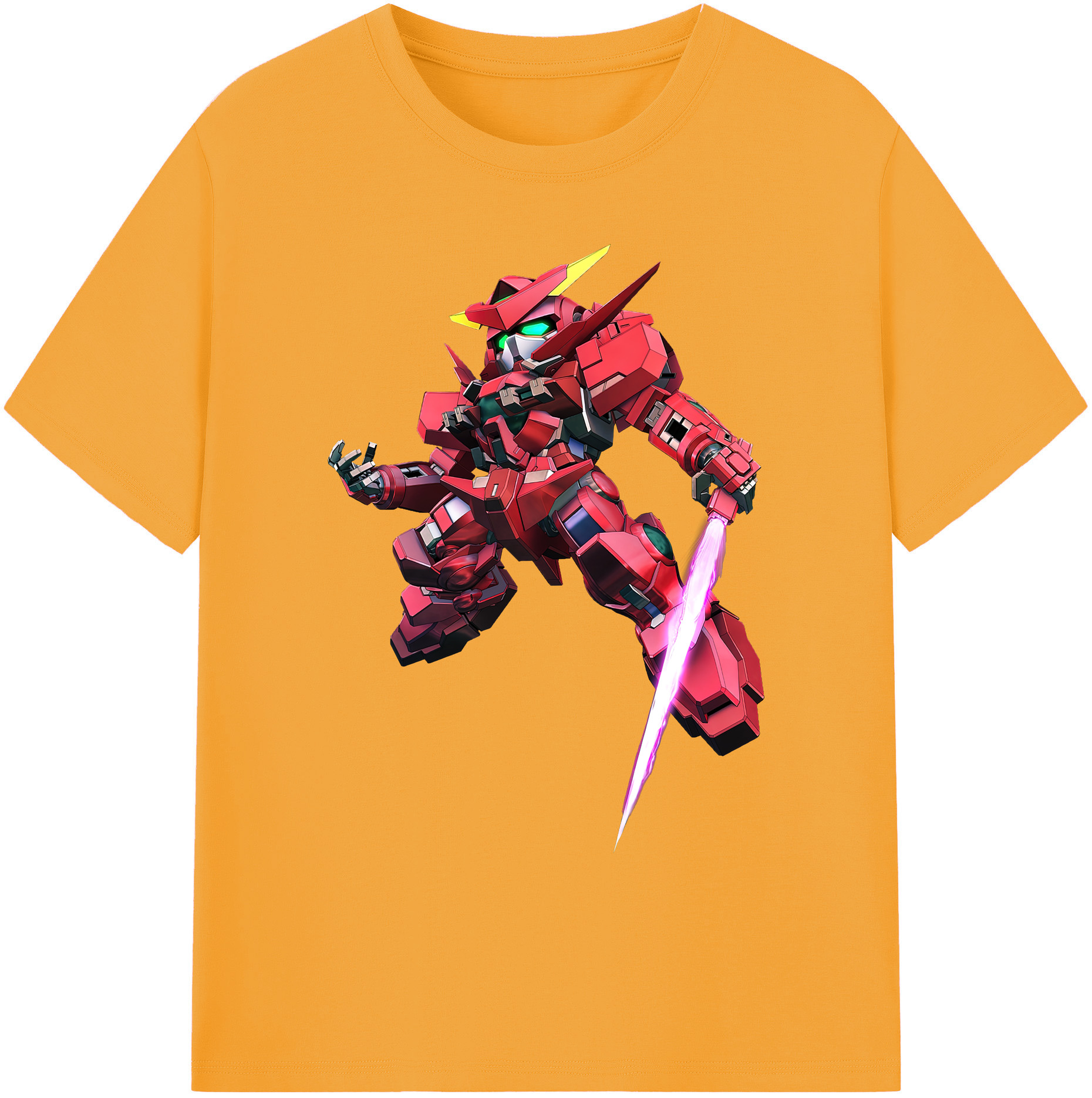 （画像用） 機動戦士ガンダム Mobile Suit Gundam 綿100％ メンズ半袖Tシャツ｜肌触りやわらか＆通気性
