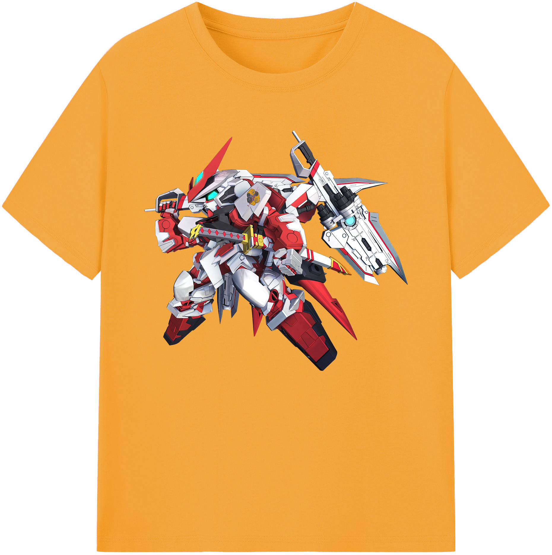 （画像用） 機動戦士ガンダム Mobile Suit Gundam 綿100％ メンズ半袖Tシャツ｜肌触りやわらか＆通気性