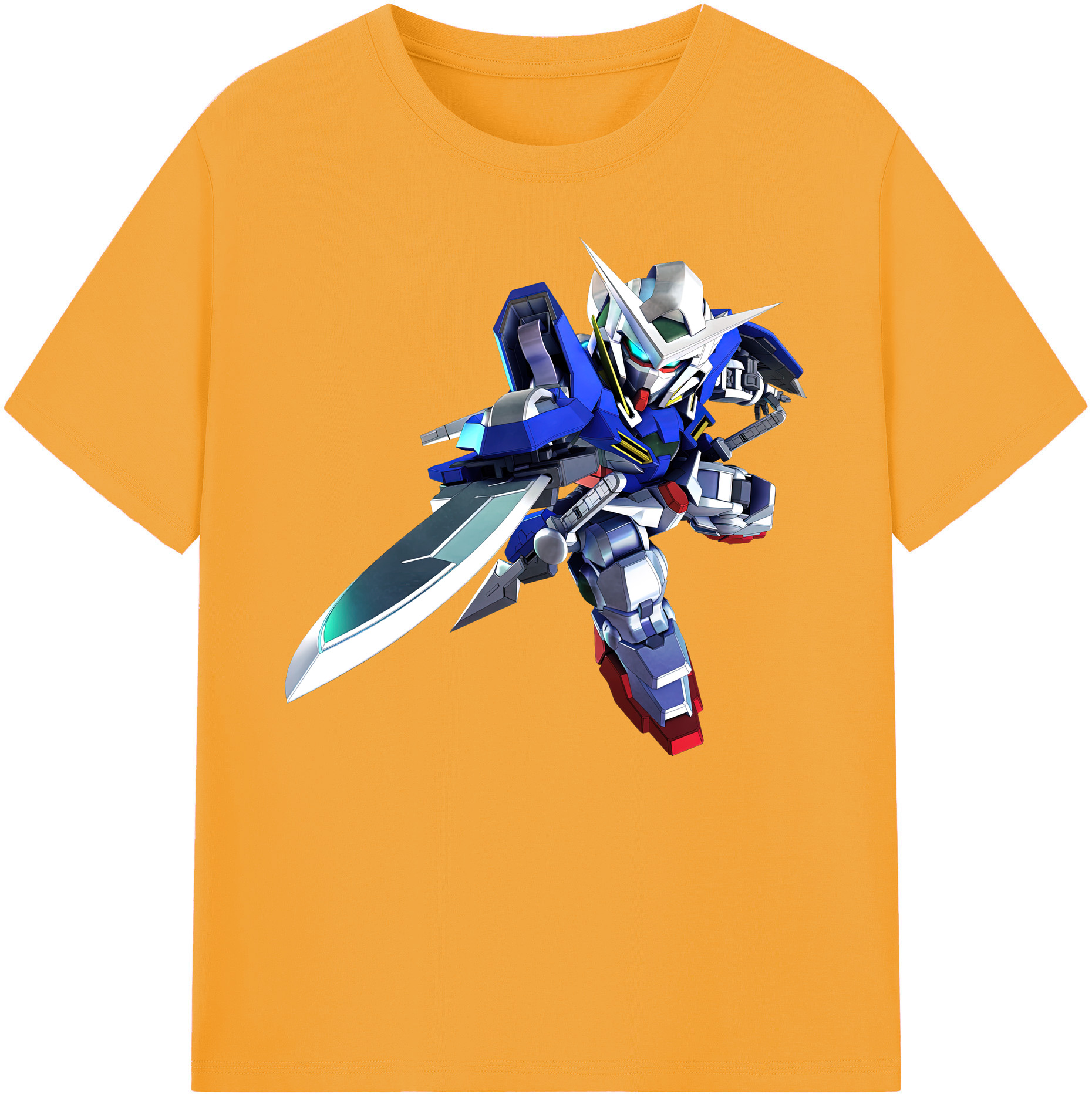 （画像用） 機動戦士ガンダム Mobile Suit Gundam 綿100％ メンズ半袖Tシャツ｜肌触りやわらか＆通気性
