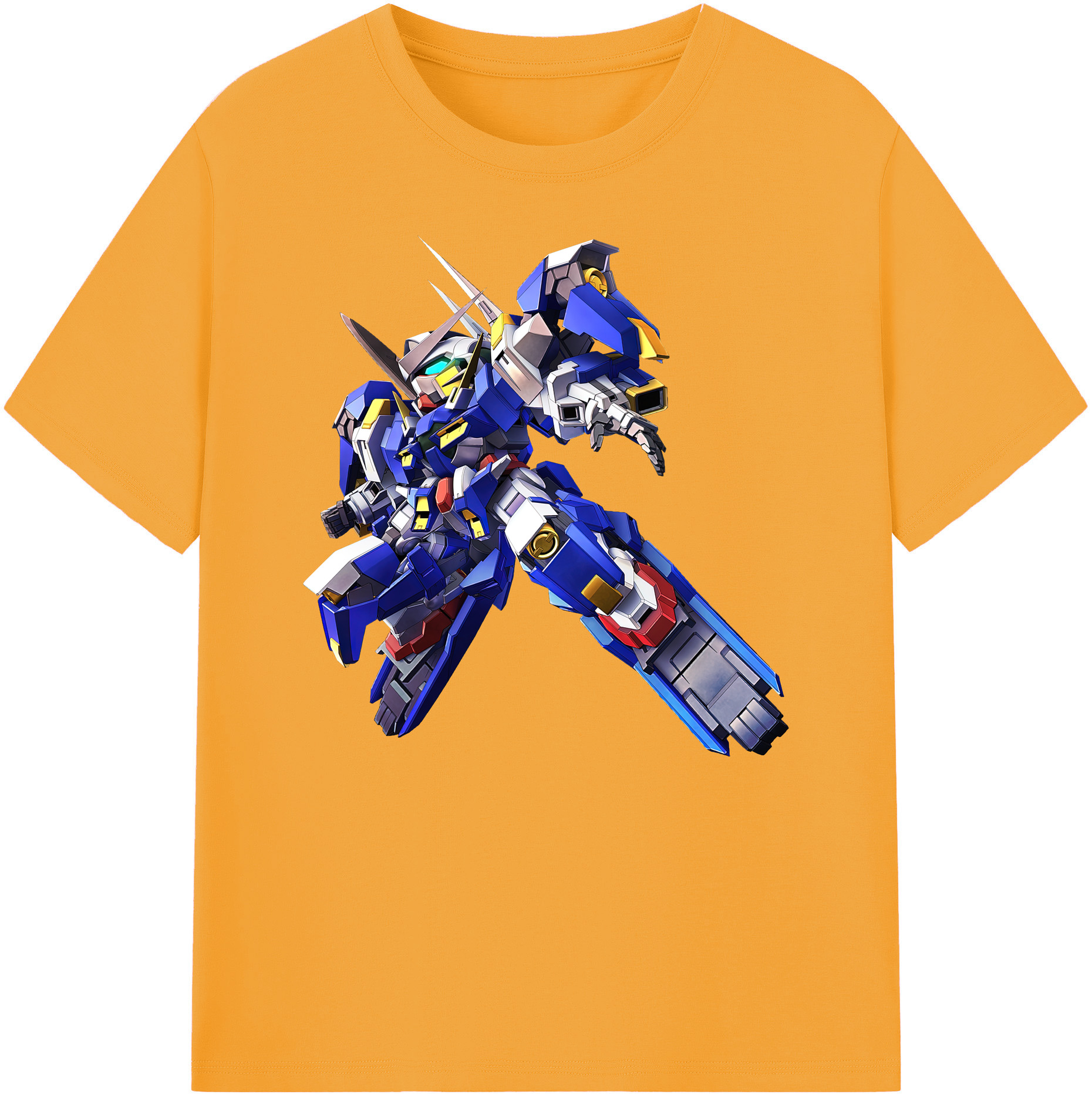 （画像用） 機動戦士ガンダム Mobile Suit Gundam 綿100％ メンズ半袖Tシャツ｜肌触りやわらか＆通気性