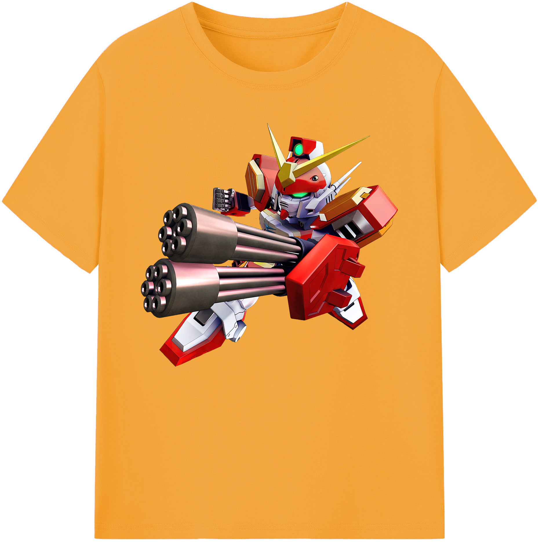 （画像用） 機動戦士ガンダム Mobile Suit Gundam 綿100％ メンズ半袖Tシャツ｜肌触りやわらか＆通気性