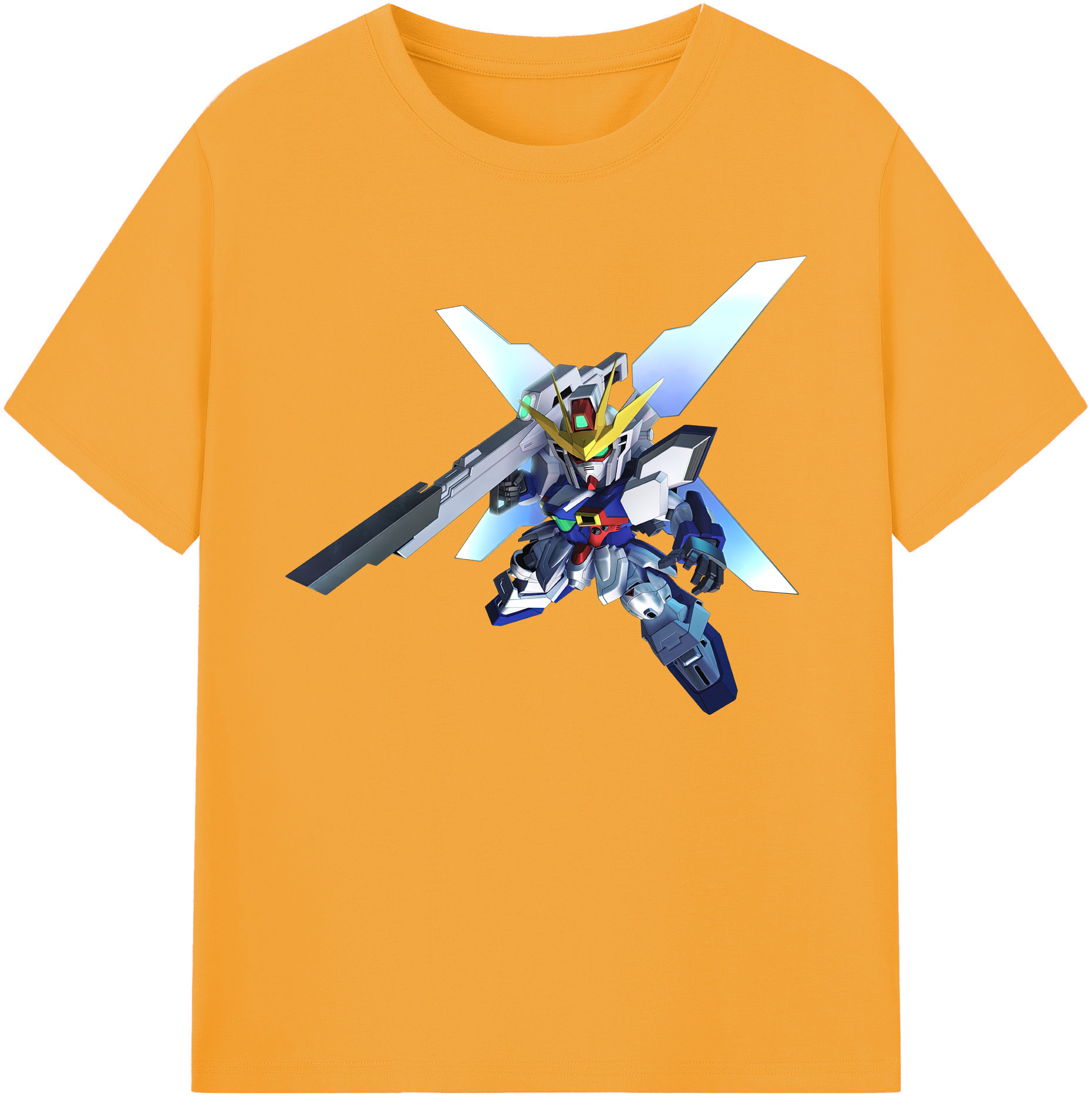 （画像用） 機動戦士ガンダム Mobile Suit Gundam 綿100％ メンズ半袖Tシャツ｜肌触りやわらか＆通気性