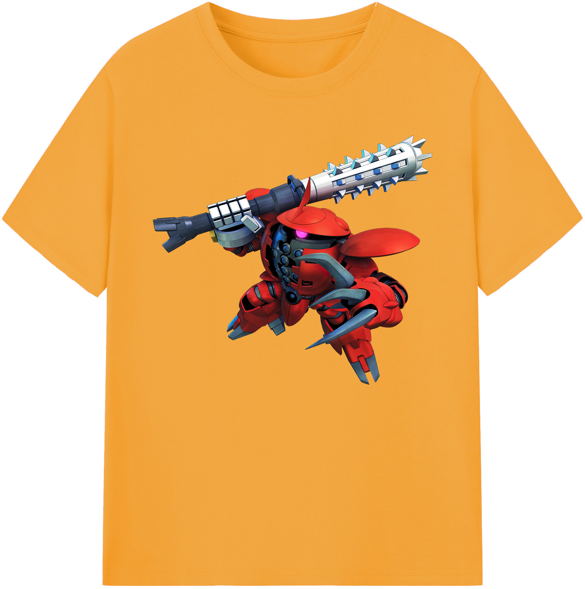 （画像用） 機動戦士ガンダム Mobile Suit Gundam 綿100％ メンズ半袖Tシャツ｜肌触りやわらか＆通気性