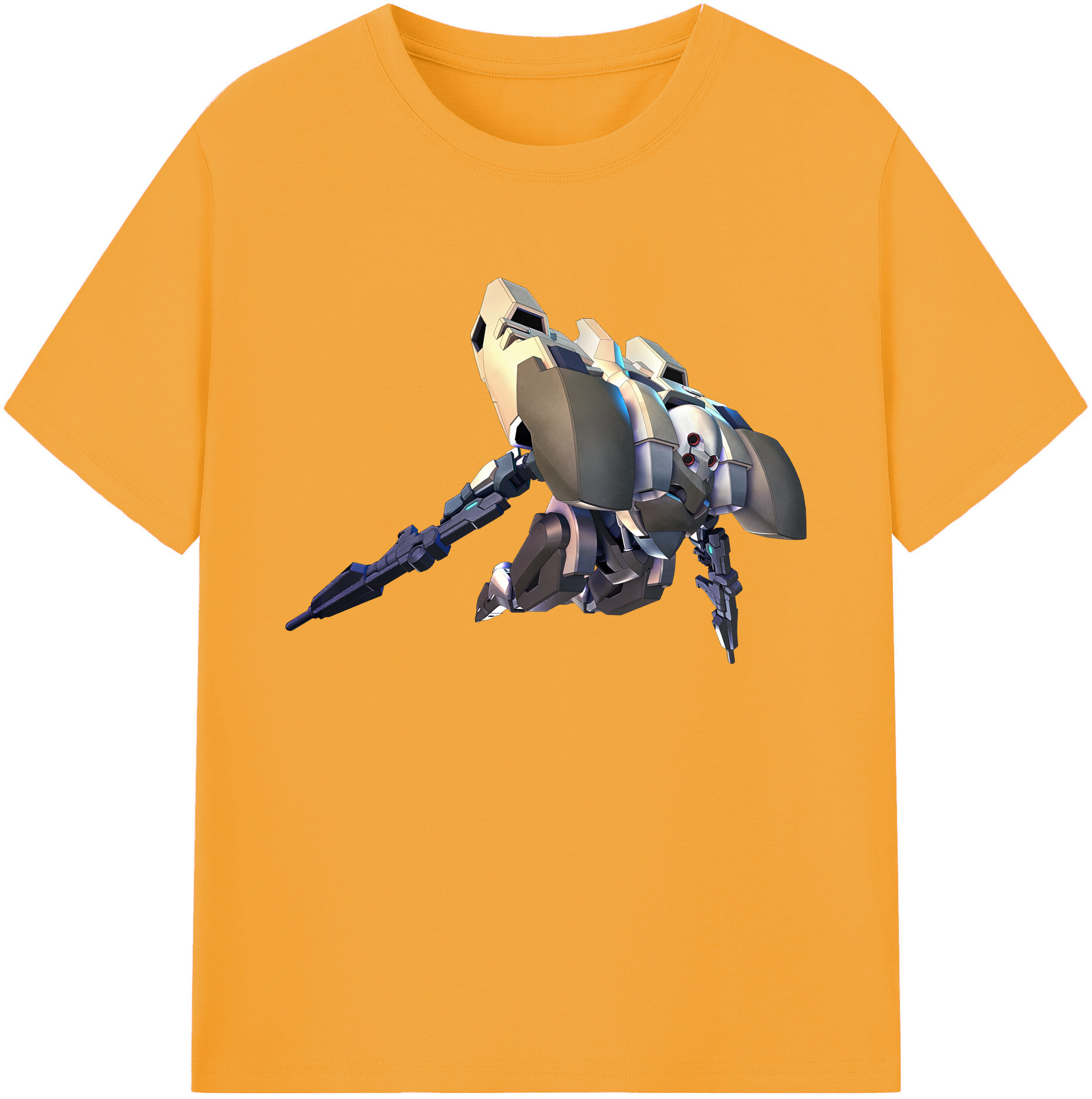 （画像用） 機動戦士ガンダム Mobile Suit Gundam 綿100％ メンズ半袖Tシャツ｜肌触りやわらか＆通気性