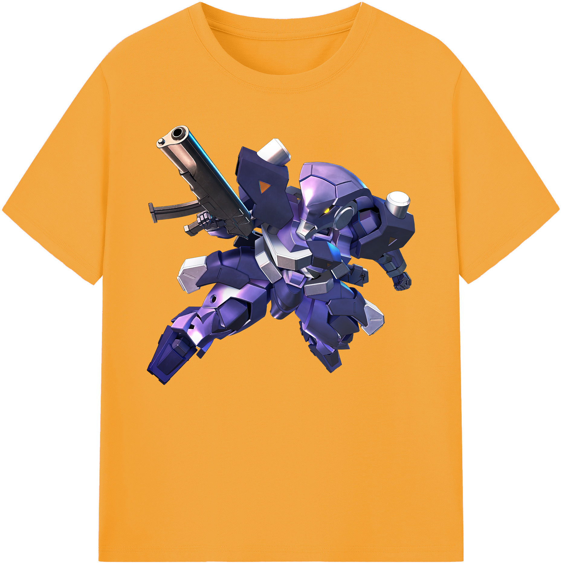 （画像用） 機動戦士ガンダム Mobile Suit Gundam 綿100％ メンズ半袖Tシャツ｜肌触りやわらか＆通気性