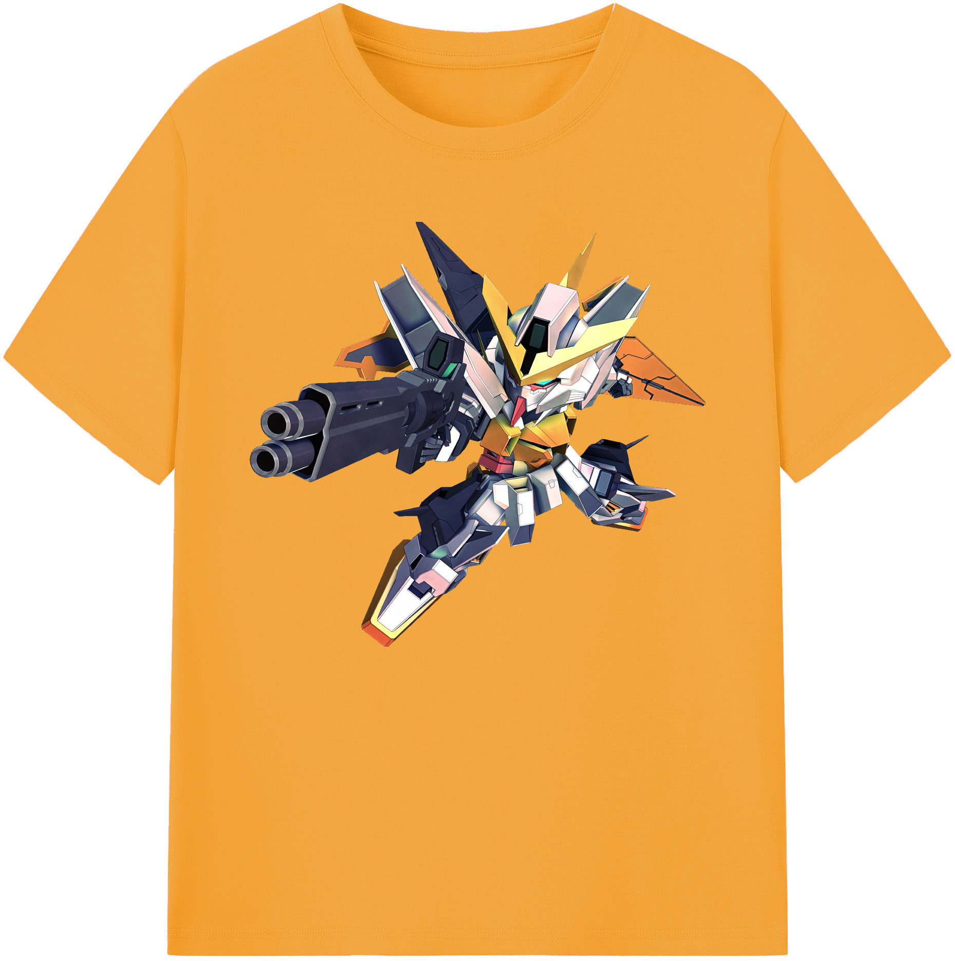 （画像用） 機動戦士ガンダム Mobile Suit Gundam 綿100％ メンズ半袖Tシャツ｜肌触りやわらか＆通気性