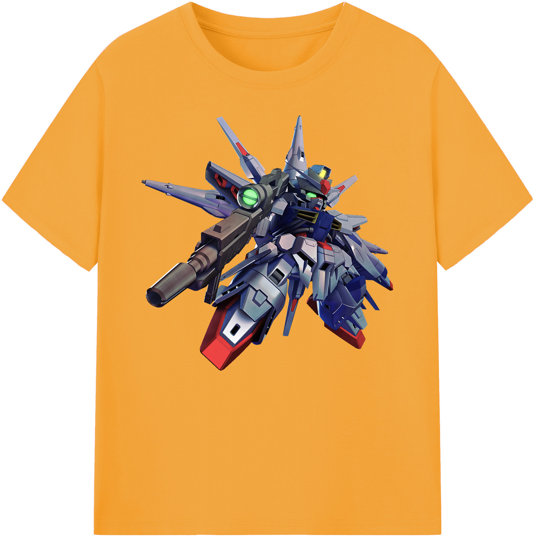 （画像用） 機動戦士ガンダム Mobile Suit Gundam 綿100％ メンズ半袖Tシャツ｜肌触りやわらか＆通気性