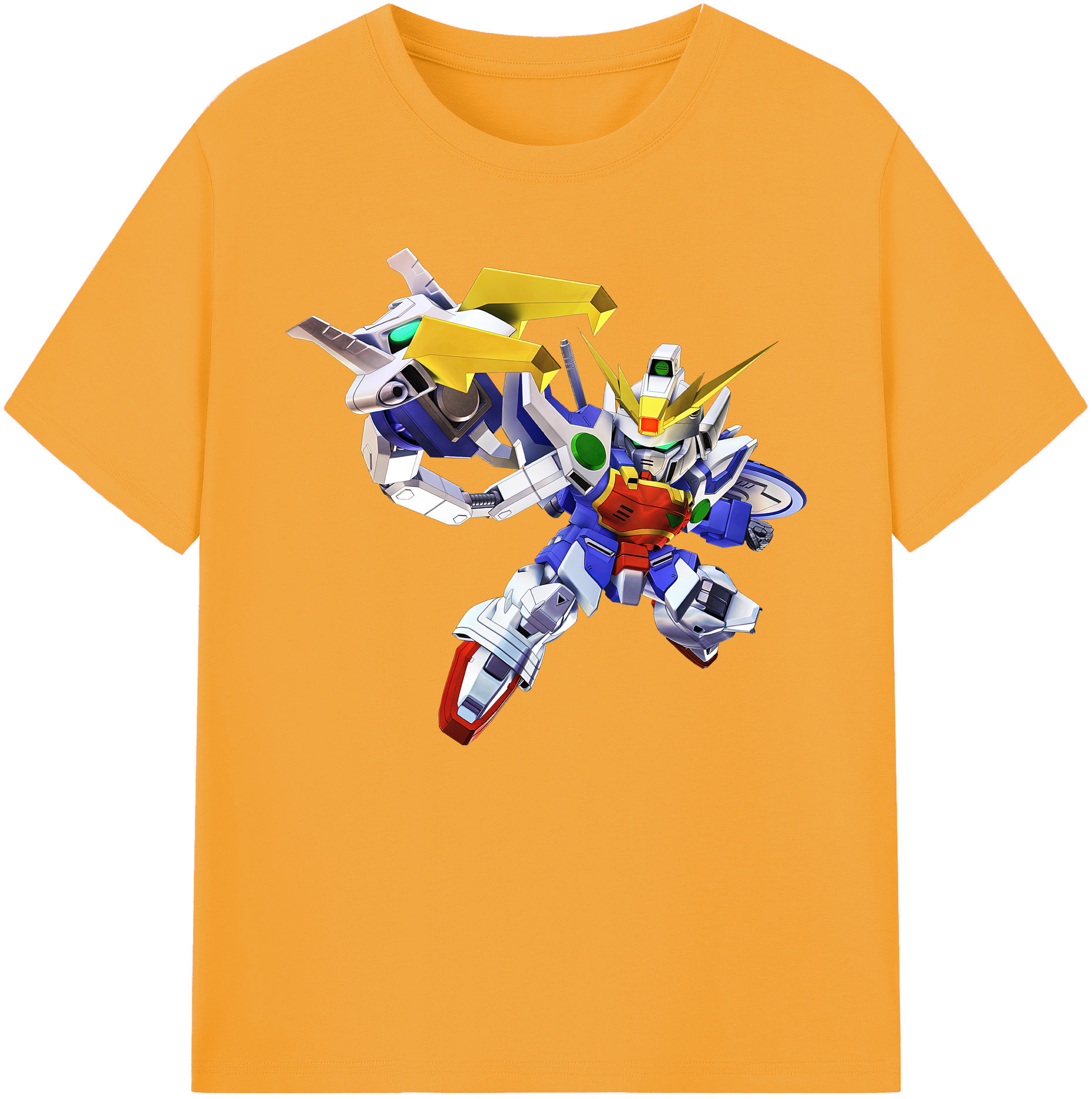 （画像用） 機動戦士ガンダム Mobile Suit Gundam 綿100％ メンズ半袖Tシャツ｜肌触りやわらか＆通気性