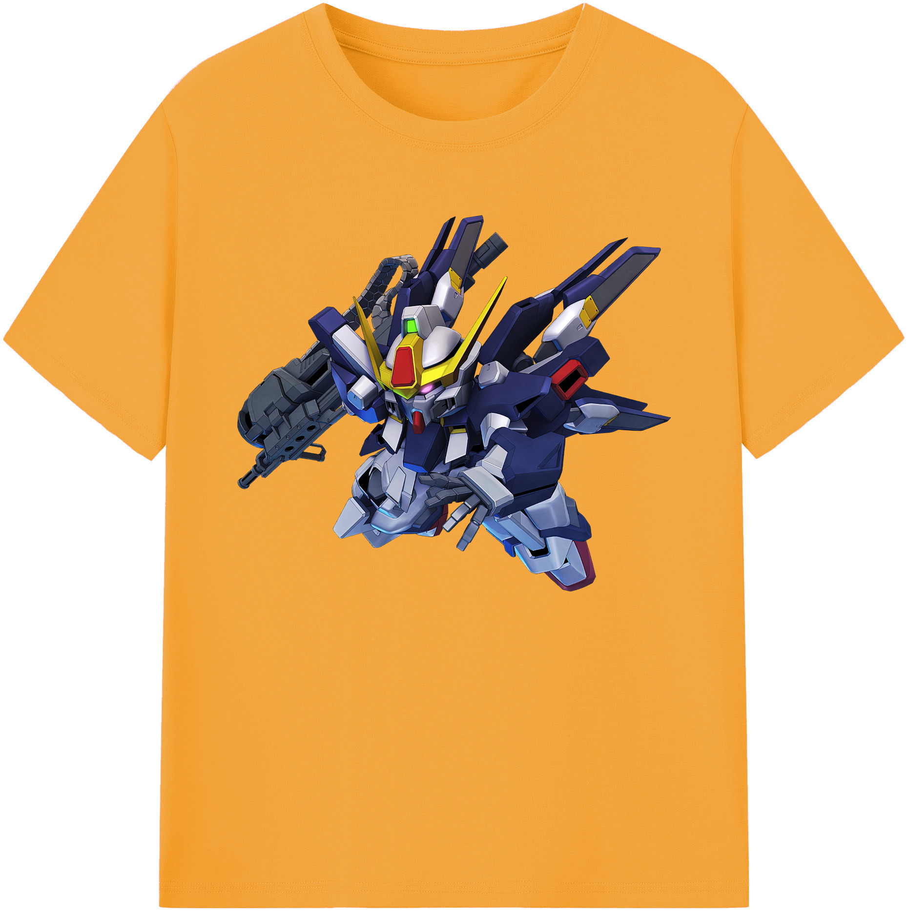 （画像用） 機動戦士ガンダム Mobile Suit Gundam 綿100％ メンズ半袖Tシャツ｜肌触りやわらか＆通気性