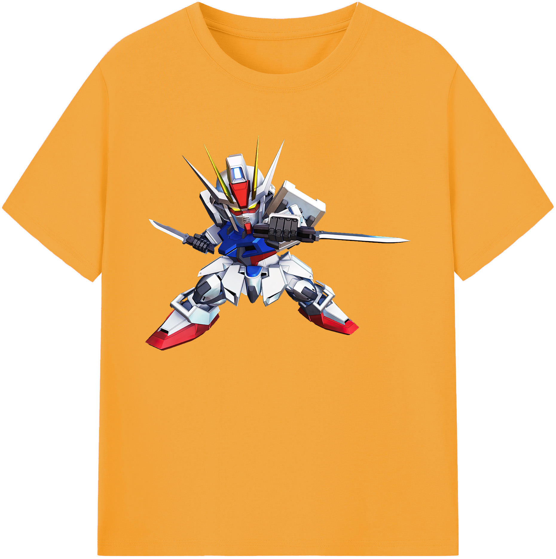 （画像用） 機動戦士ガンダム Mobile Suit Gundam 綿100％ メンズ半袖Tシャツ｜肌触りやわらか＆通気性