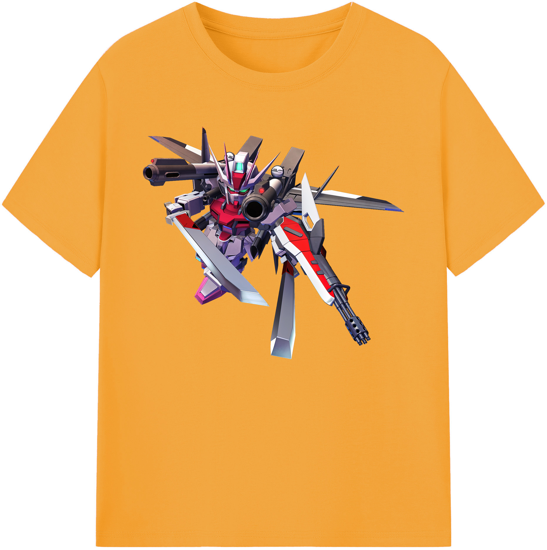 （画像用） 機動戦士ガンダム Mobile Suit Gundam 綿100％ メンズ半袖Tシャツ｜肌触りやわらか＆通気性