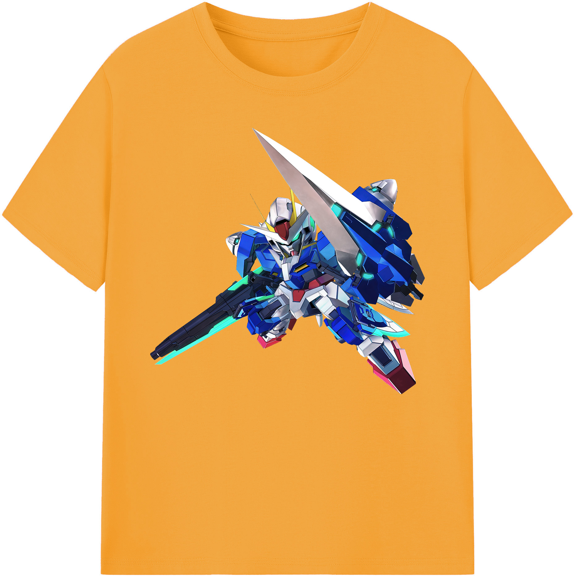 （画像用） 機動戦士ガンダム Mobile Suit Gundam 綿100％ メンズ半袖Tシャツ｜肌触りやわらか＆通気性