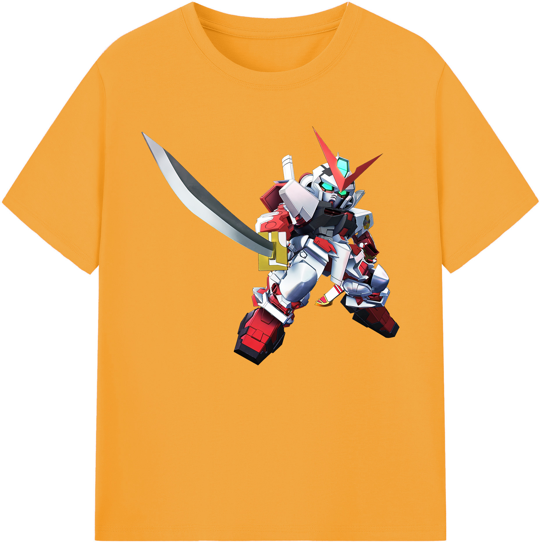 （画像用） 機動戦士ガンダム Mobile Suit Gundam 綿100％ メンズ半袖Tシャツ｜肌触りやわらか＆通気性