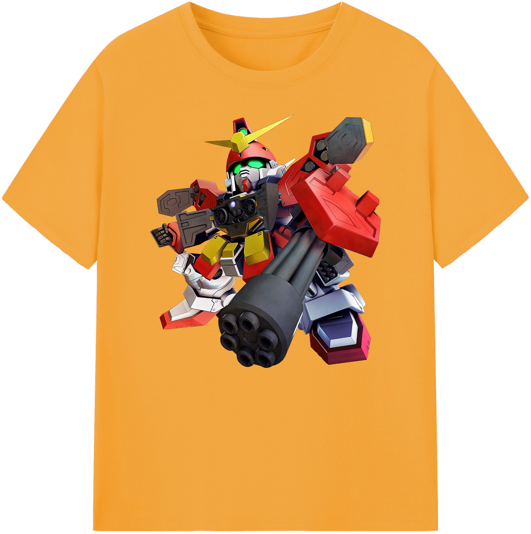 （画像用） 機動戦士ガンダム Mobile Suit Gundam 綿100％ メンズ半袖Tシャツ｜肌触りやわらか＆通気性