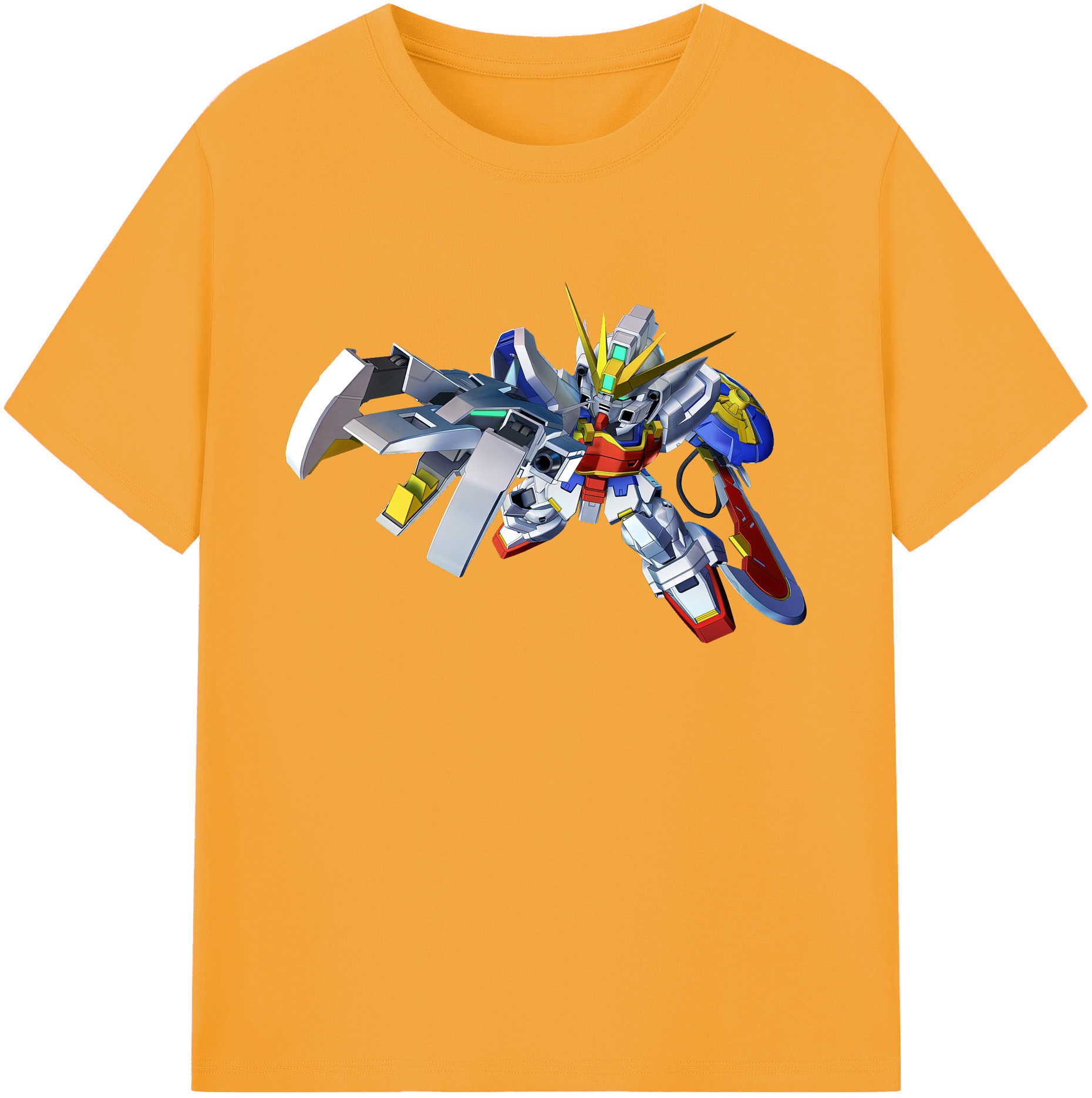 （画像用） 機動戦士ガンダム Mobile Suit Gundam 綿100％ メンズ半袖Tシャツ｜肌触りやわらか＆通気性