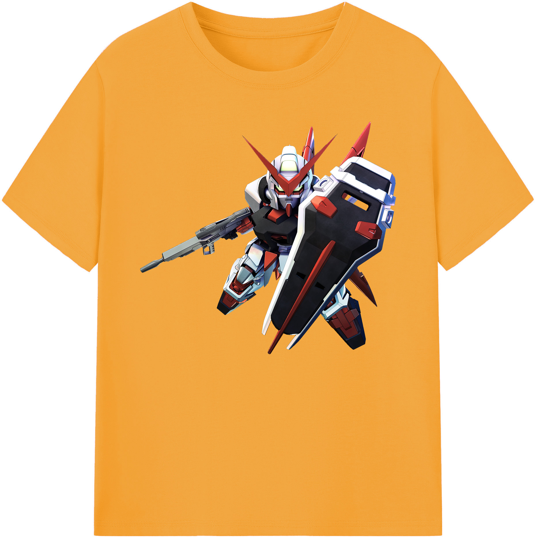 （画像用） 機動戦士ガンダム Mobile Suit Gundam 綿100％ メンズ半袖Tシャツ｜肌触りやわらか＆通気性
