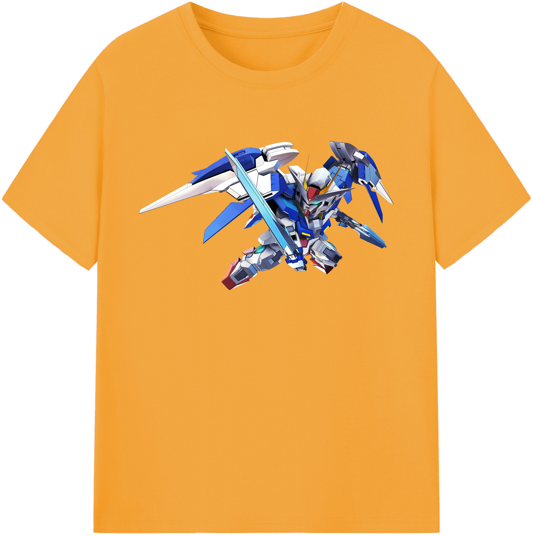 （画像用） 機動戦士ガンダム Mobile Suit Gundam 綿100％ メンズ半袖Tシャツ｜肌触りやわらか＆通気性