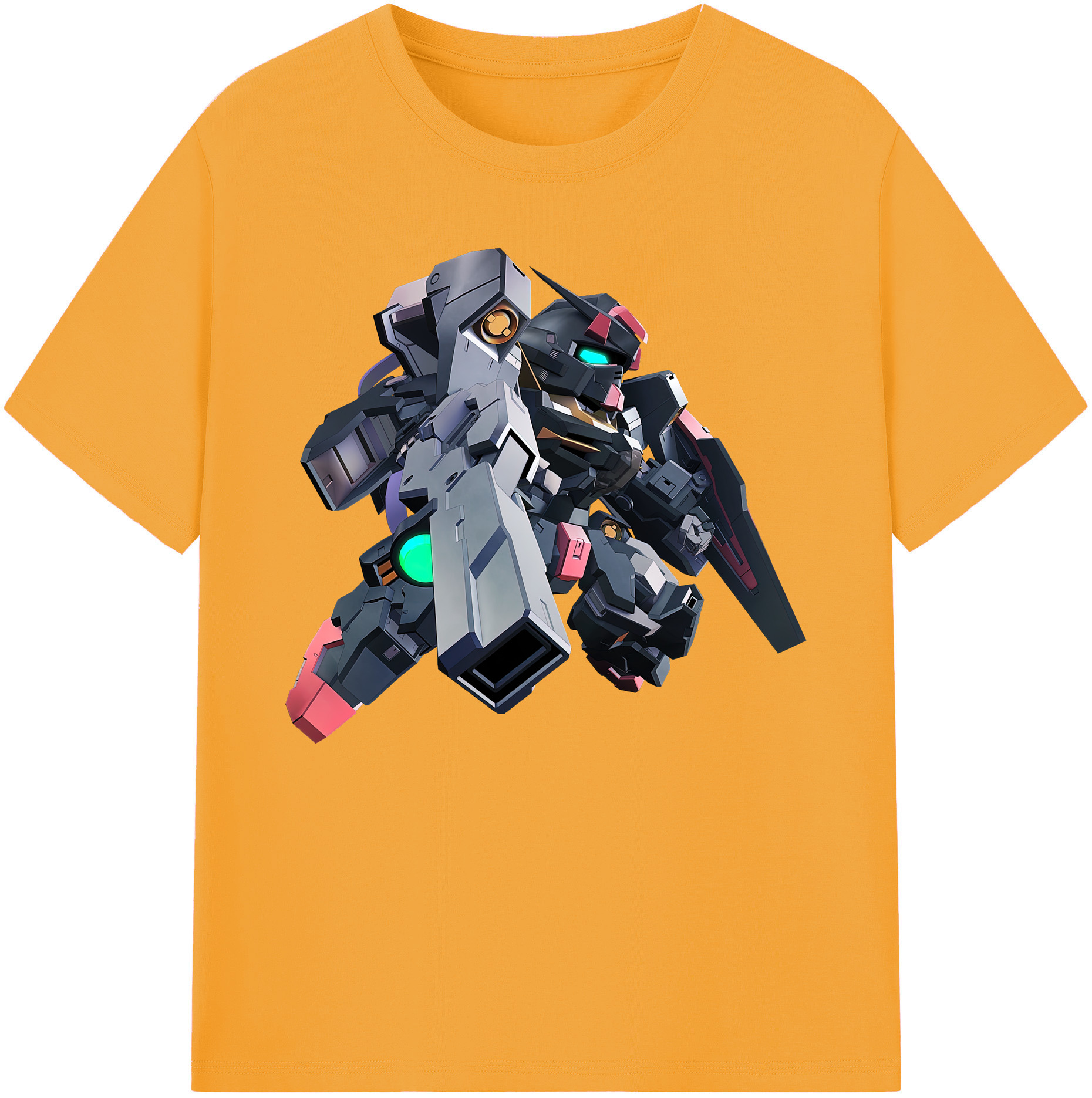 （画像用） 機動戦士ガンダム Mobile Suit Gundam 綿100％ メンズ半袖Tシャツ｜肌触りやわらか＆通気性