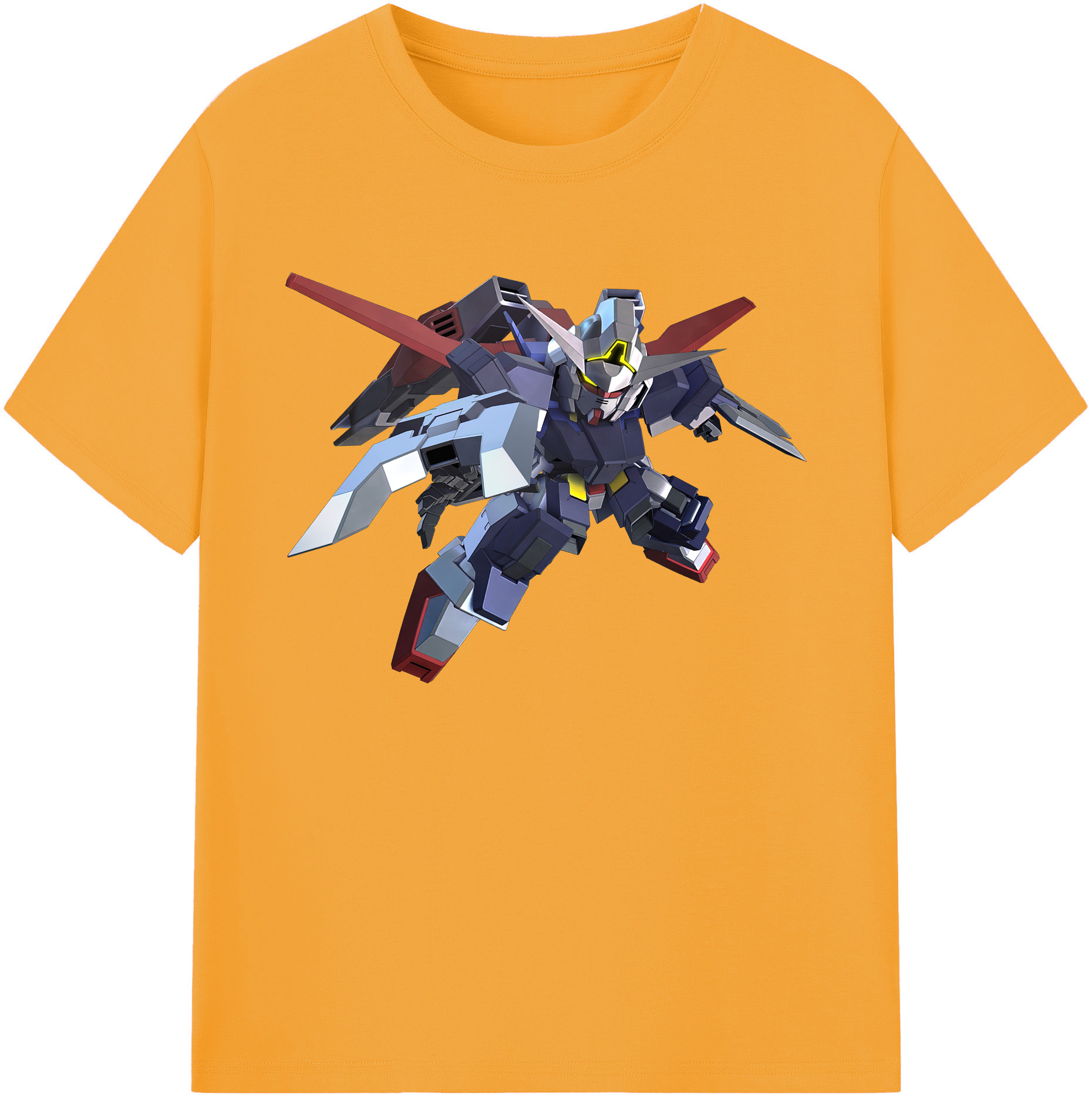 （画像用） 機動戦士ガンダム Mobile Suit Gundam 綿100％ メンズ半袖Tシャツ｜肌触りやわらか＆通気性