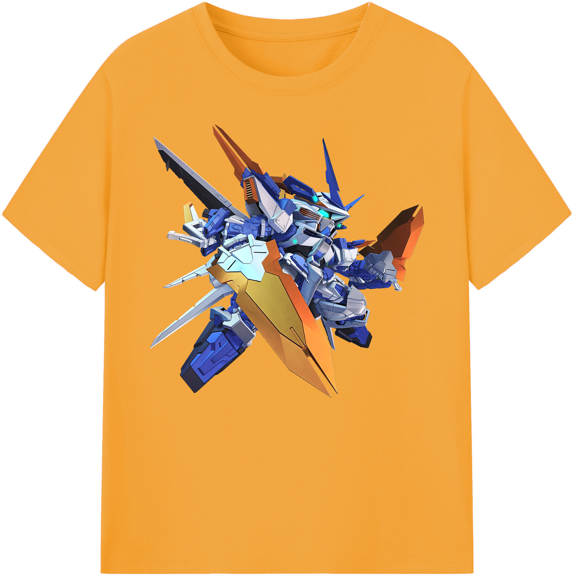 （画像用） 機動戦士ガンダム Mobile Suit Gundam 綿100％ メンズ半袖Tシャツ｜肌触りやわらか＆通気性
