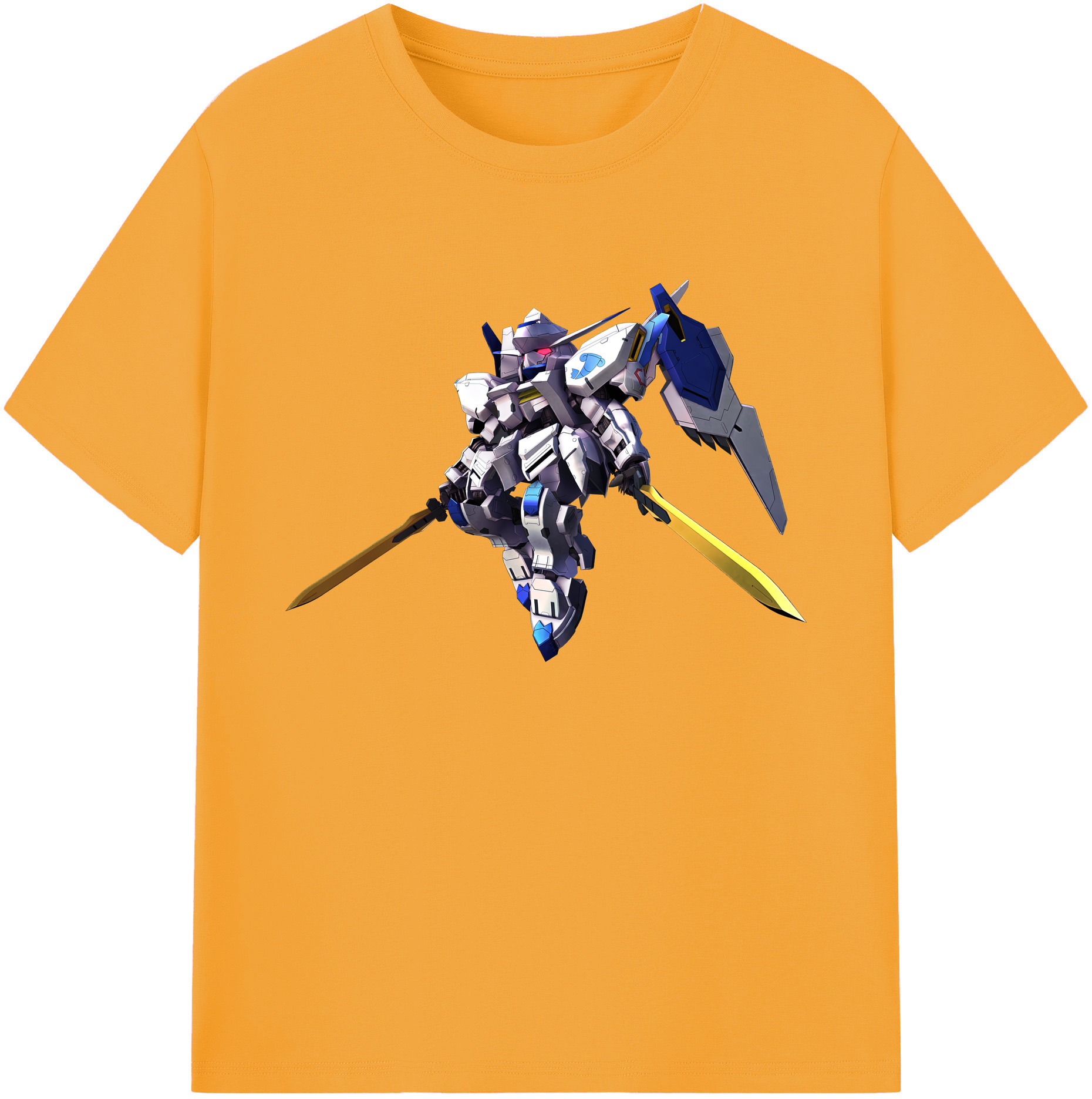 （画像用） 機動戦士ガンダム Mobile Suit Gundam 綿100％ メンズ半袖Tシャツ｜肌触りやわらか＆通気性