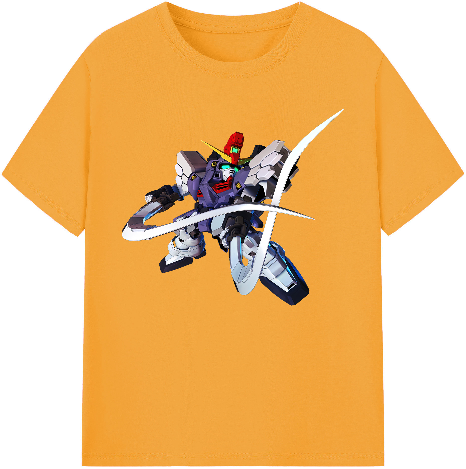 （画像用） 機動戦士ガンダム Mobile Suit Gundam 綿100％ メンズ半袖Tシャツ｜肌触りやわらか＆通気性