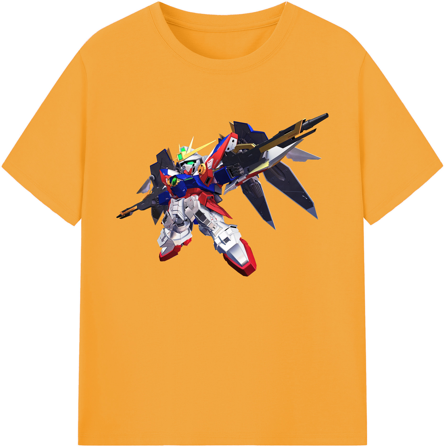 （画像用） 機動戦士ガンダム Mobile Suit Gundam 綿100％ メンズ半袖Tシャツ｜肌触りやわらか＆通気性