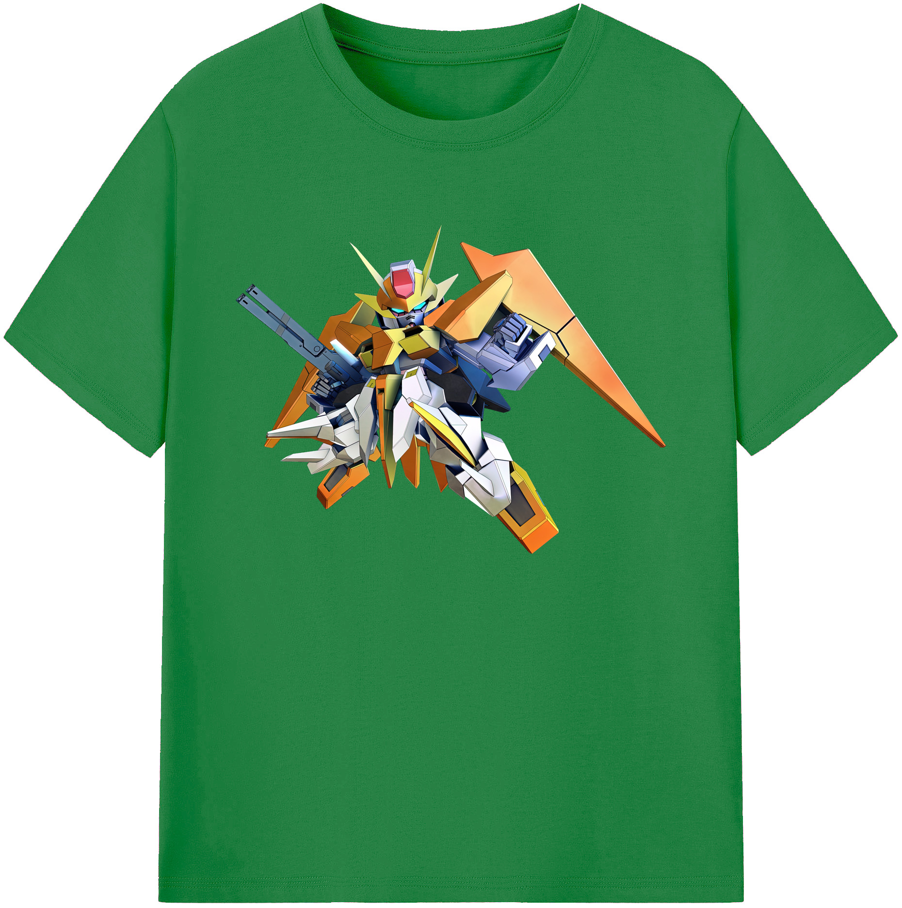 （画像用） 機動戦士ガンダム Mobile Suit Gundam 綿100％ メンズ半袖Tシャツ｜肌触りやわらか＆通気性