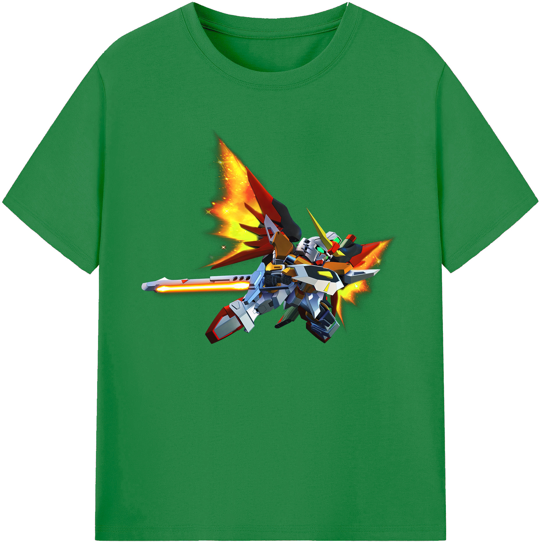 （画像用） 機動戦士ガンダム Mobile Suit Gundam 綿100％ メンズ半袖Tシャツ｜肌触りやわらか＆通気性