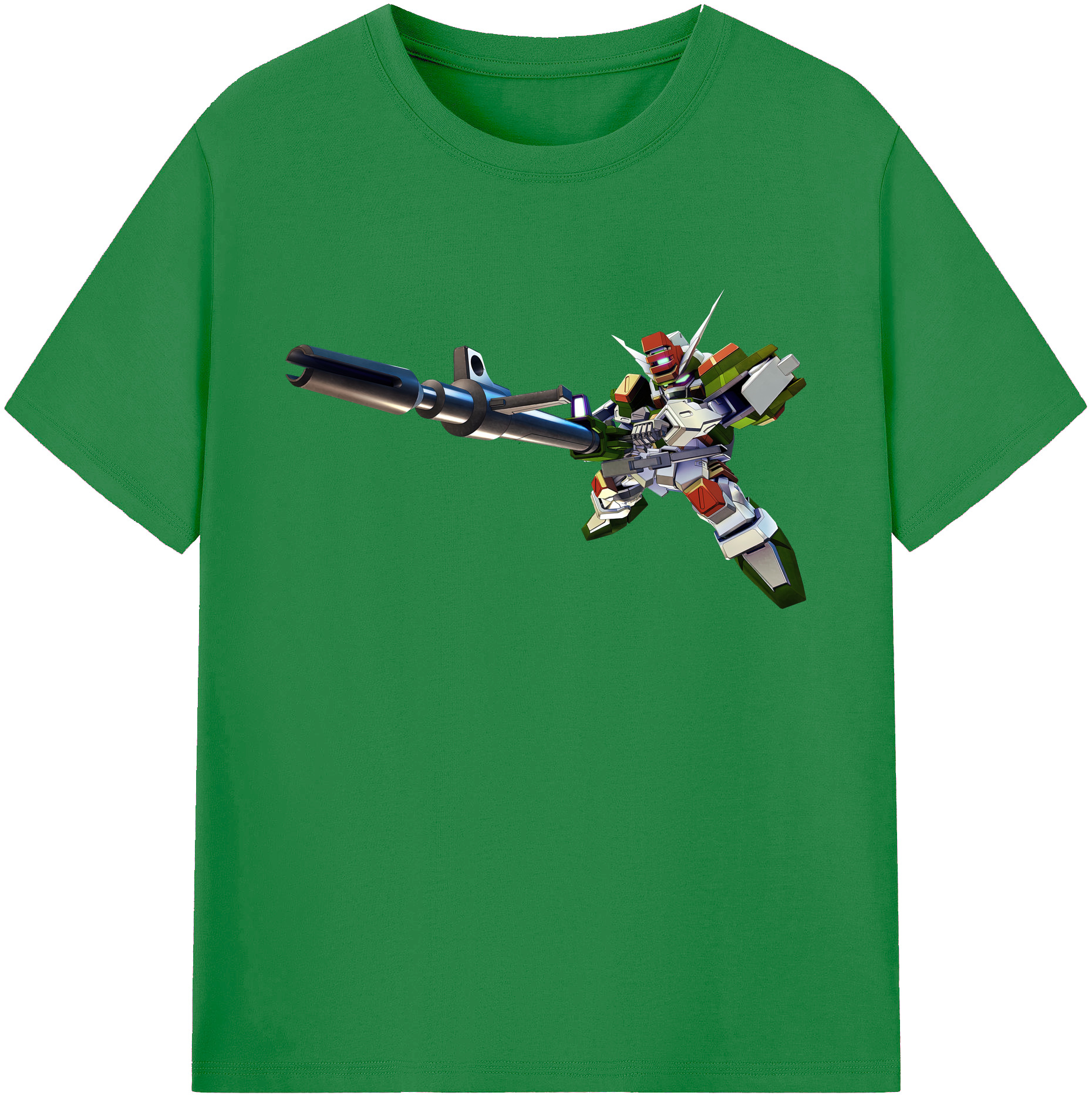 （画像用） 機動戦士ガンダム Mobile Suit Gundam 綿100％ メンズ半袖Tシャツ｜肌触りやわらか＆通気性