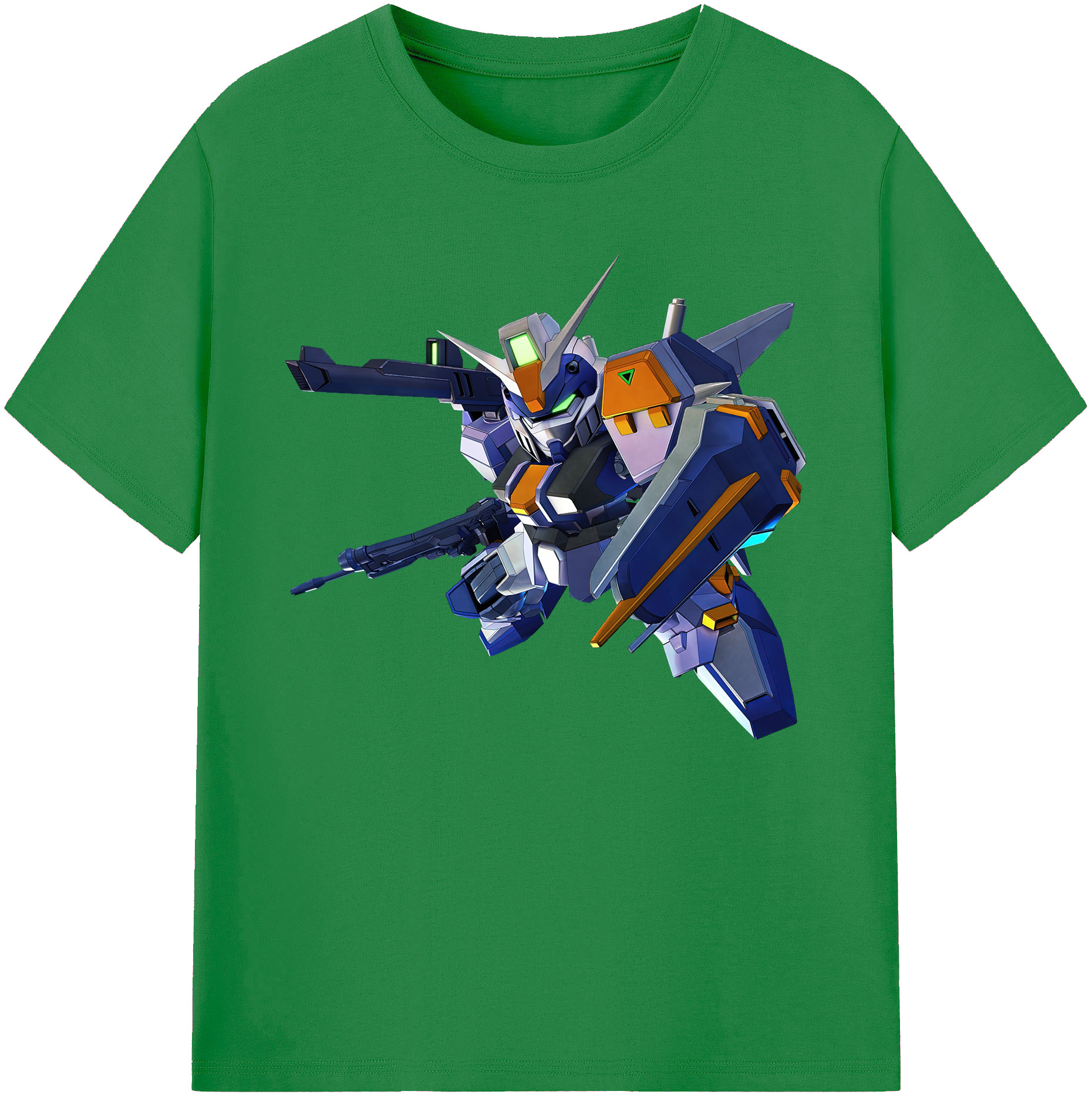 （画像用） 機動戦士ガンダム Mobile Suit Gundam 綿100％ メンズ半袖Tシャツ｜肌触りやわらか＆通気性
